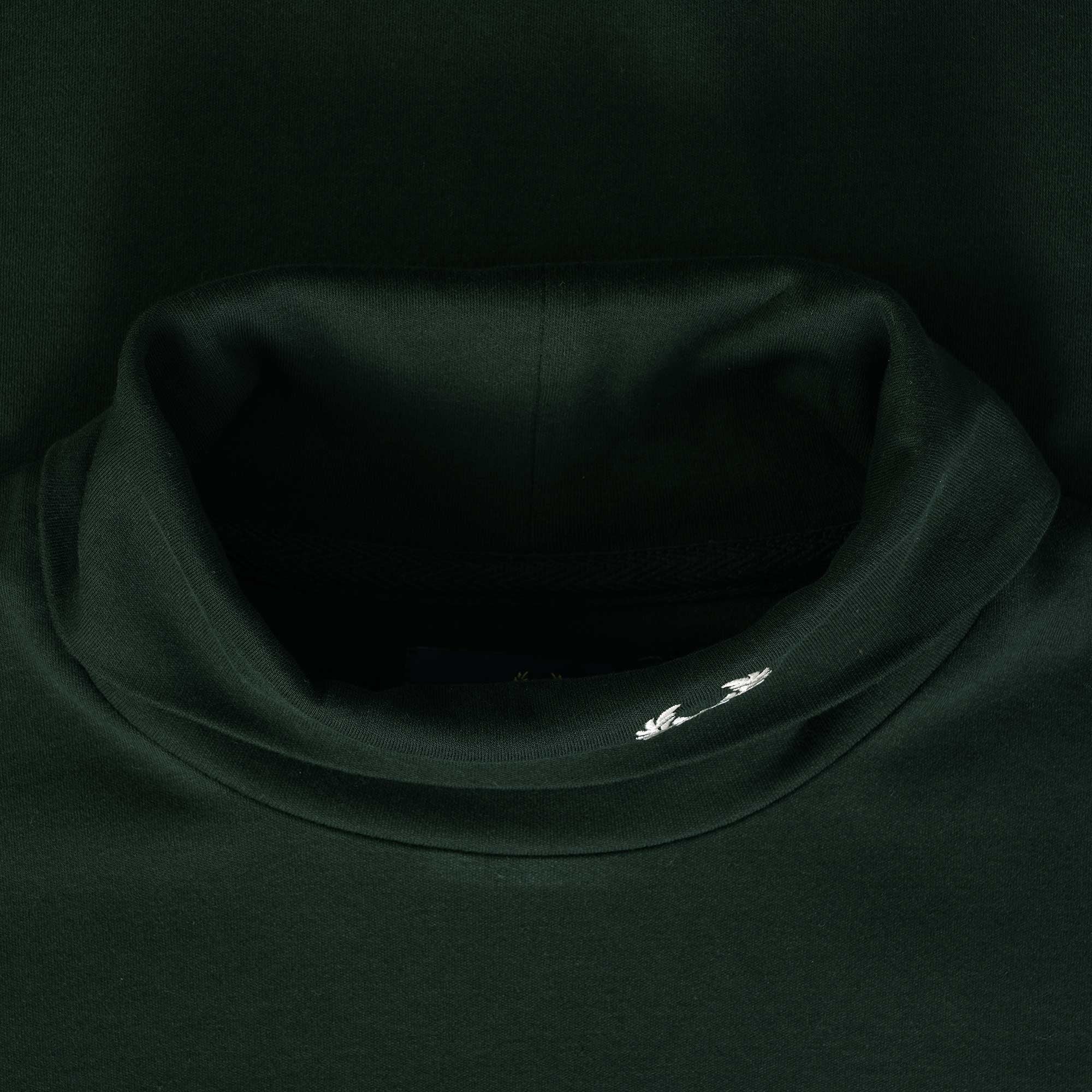 Fred Perry Roll Neck Top - Night Green