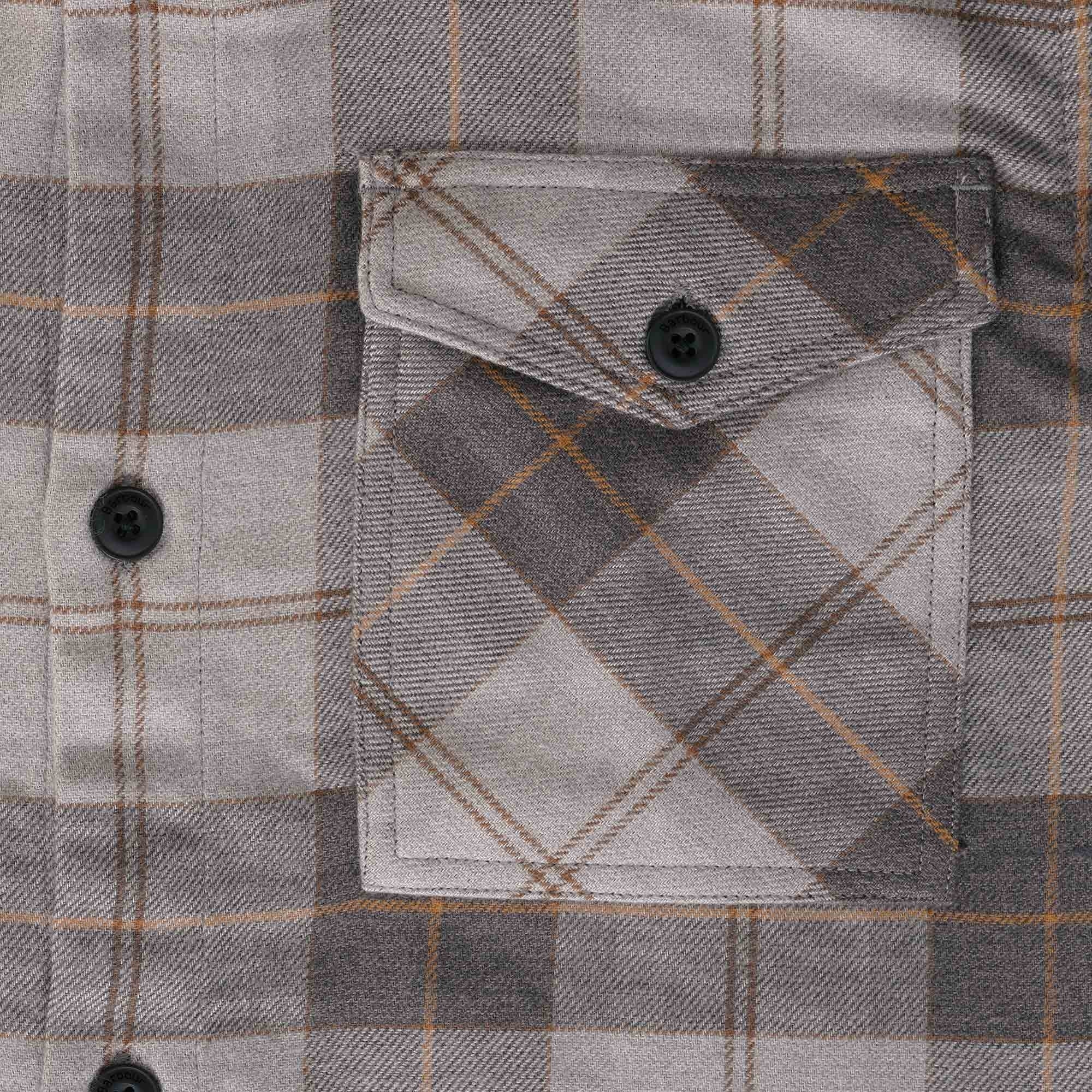 Barbour Cannich Overshirt - Greystone
