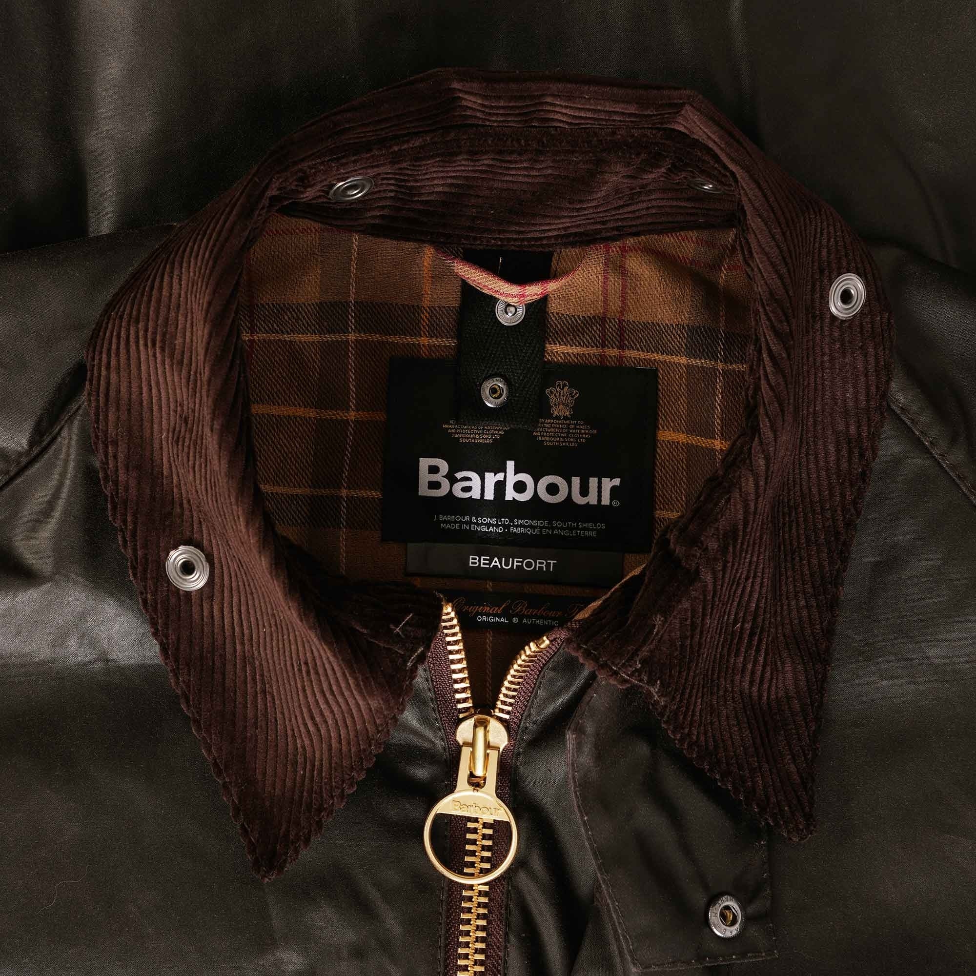 Barbour Beaufort Wax Jacket - Rustic
