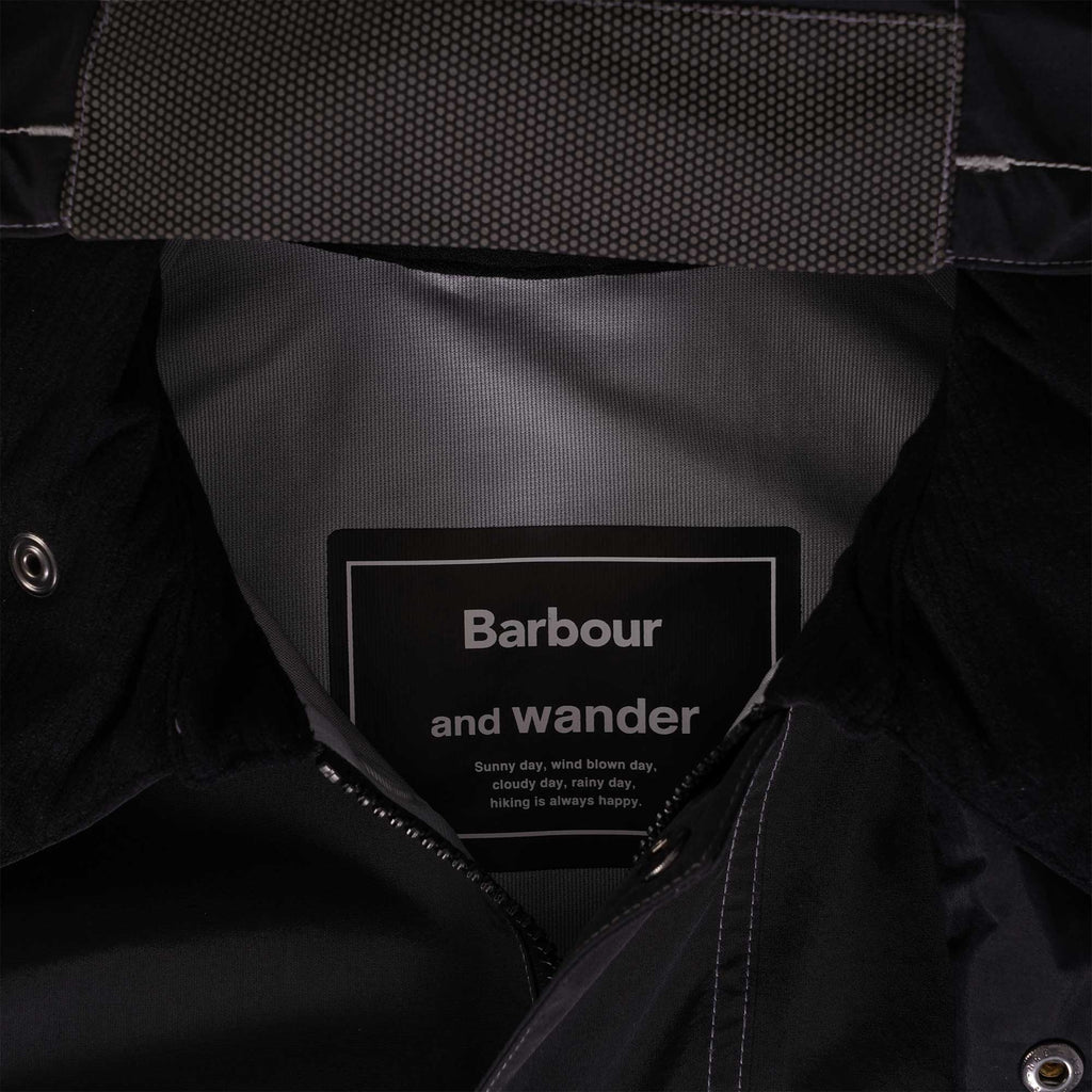 Barbour x And Wander 3L Waterproof Jacket - Black