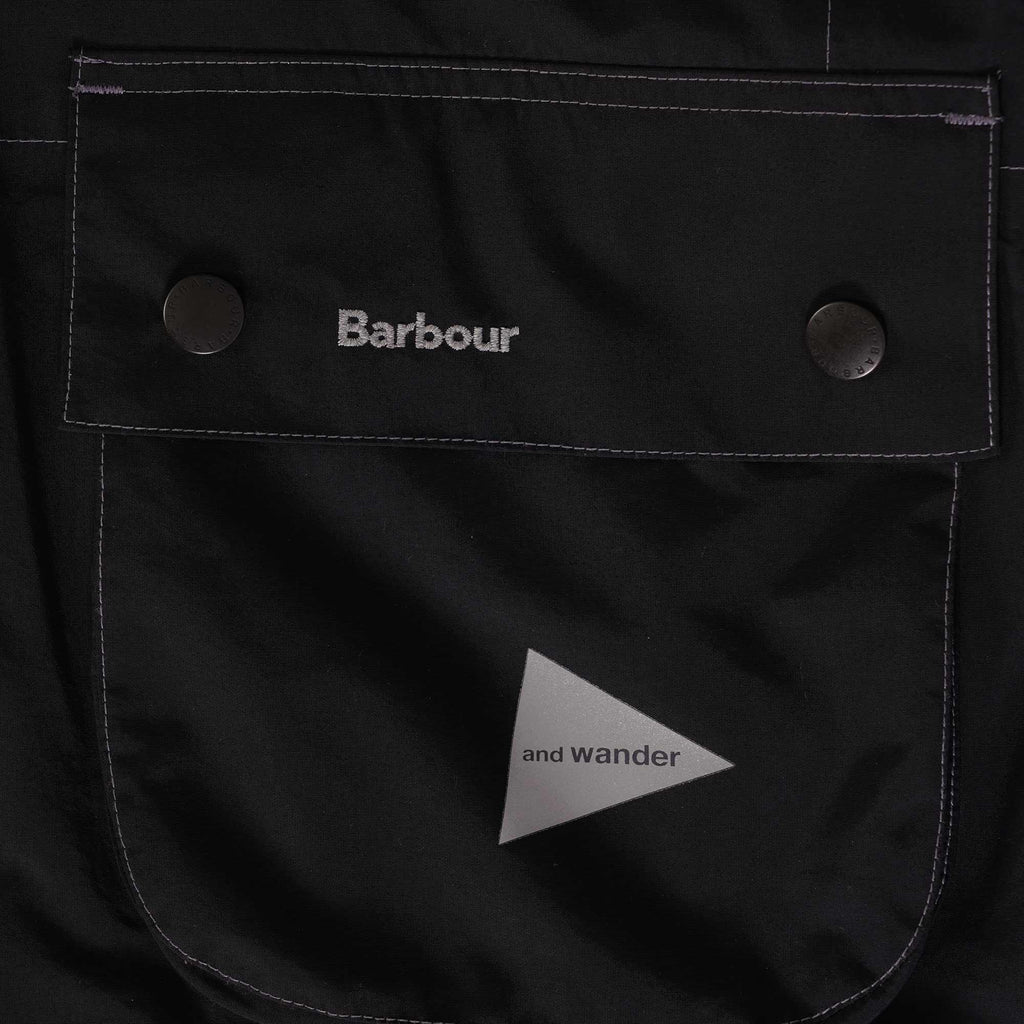 Barbour x And Wander 3L Waterproof Jacket - Black