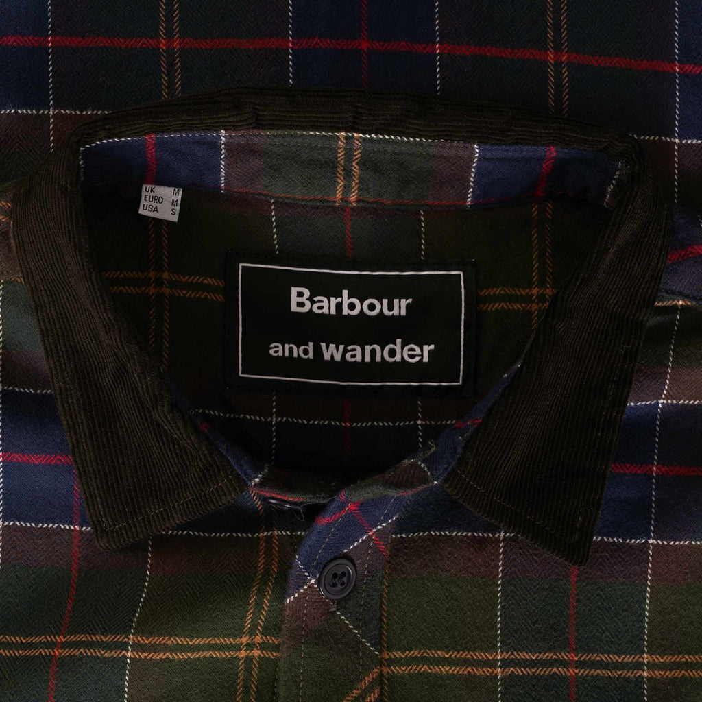 Barbour x And Wander Tartan Shirt - Classic Tartan
