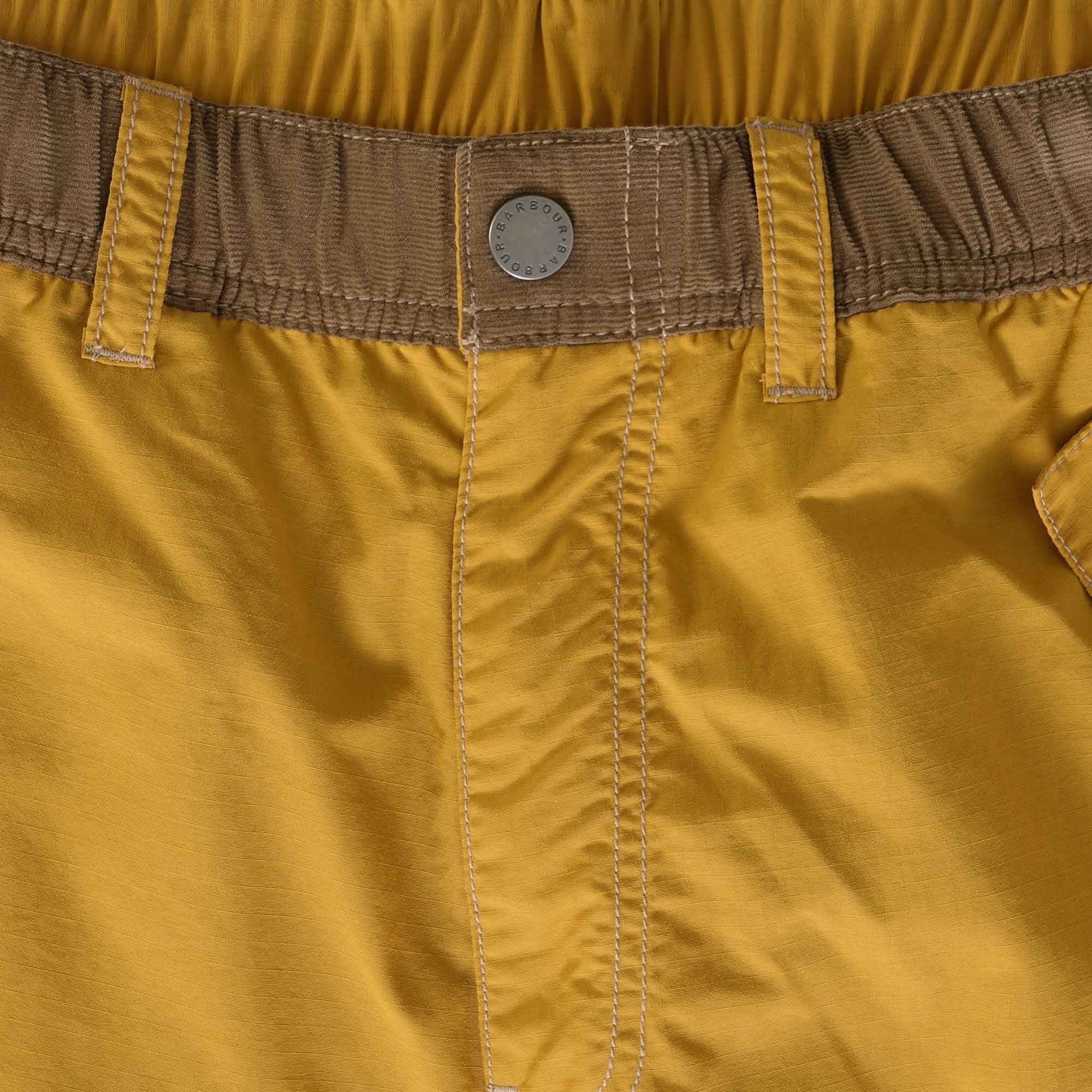 Barbour x And Wander Splits Trousers - Yellow