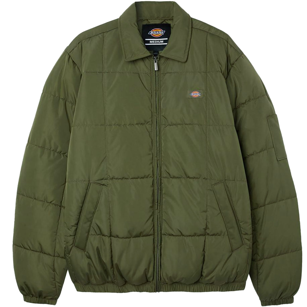 Dickies Eisenhower Puffer Jacket - Military Green