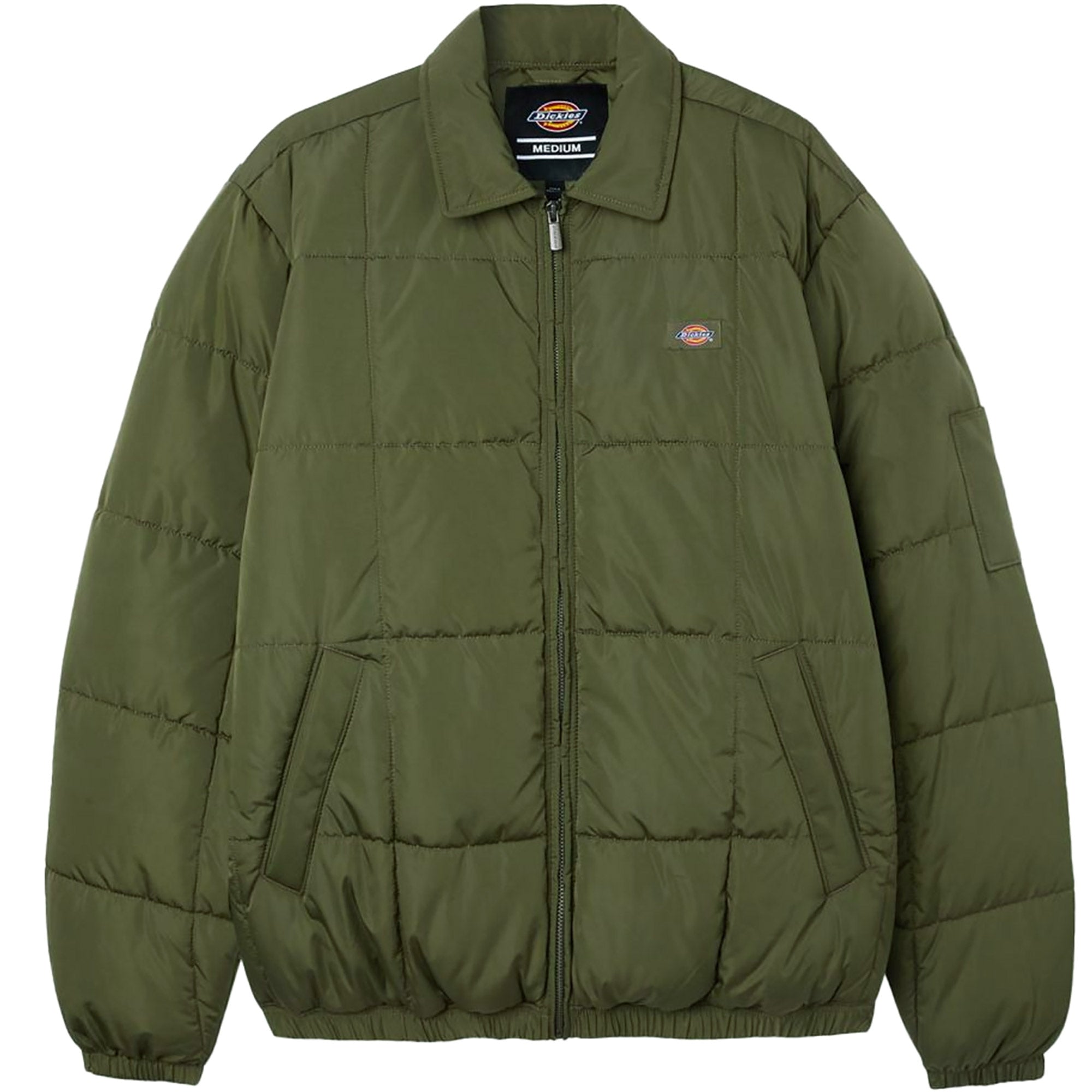 Dickies Eisenhower Puffer Jacket - Military Green
