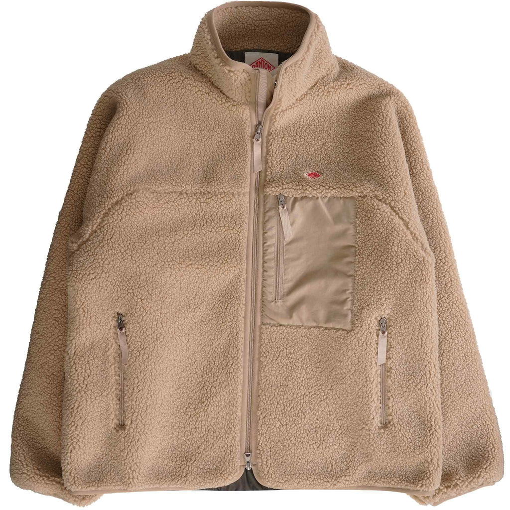 Danton Insulated Boa Jacket - Beige