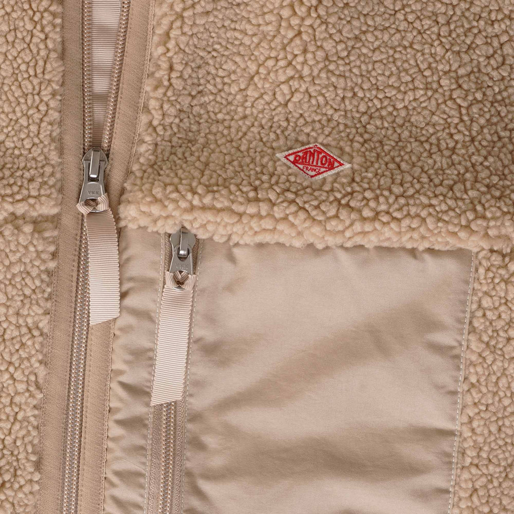 Danton Insulated Boa Jacket - Beige