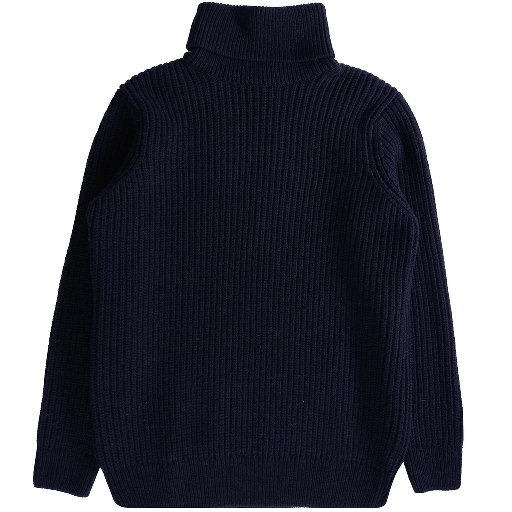 Armor Lux Heritage Turtle Neck Jumper - Navy