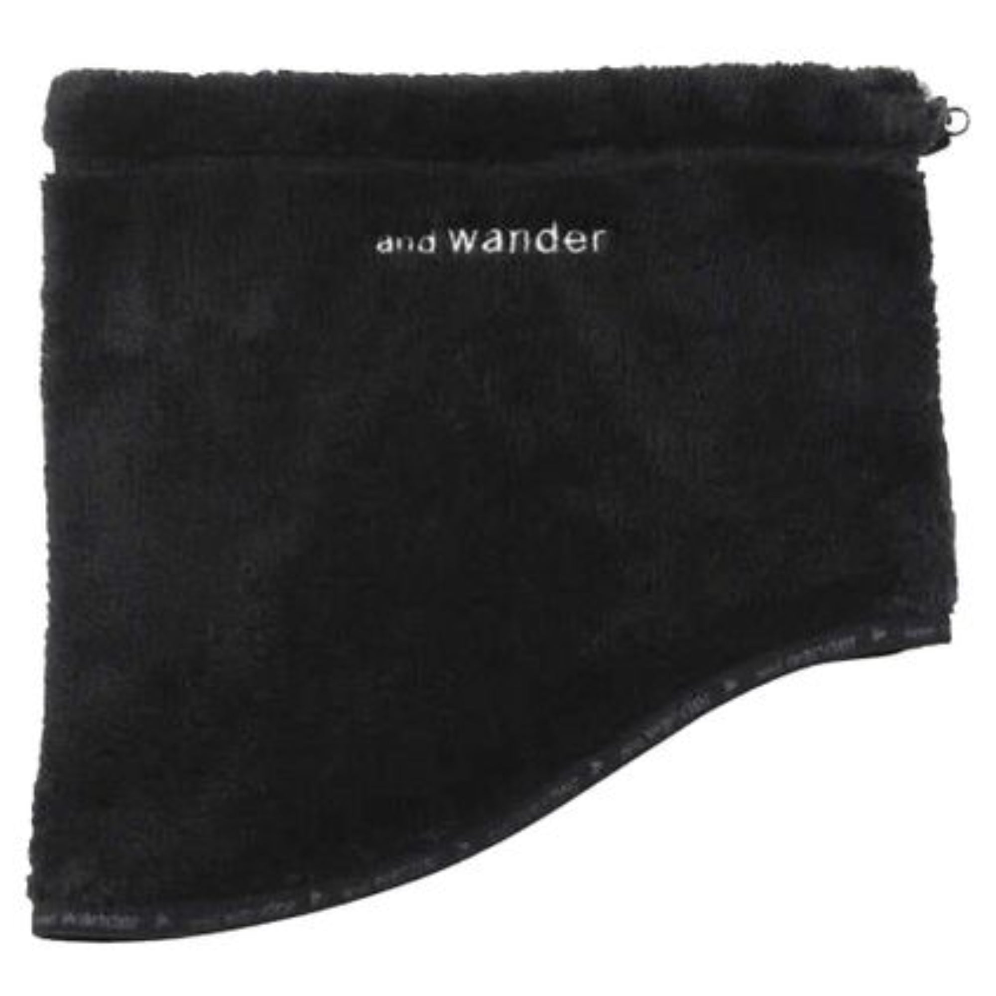 And Wander High Loft Fleece Neck Warmer - Black