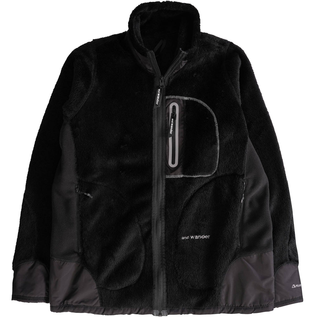And Wander Polartec 200 Series Fleece - Black