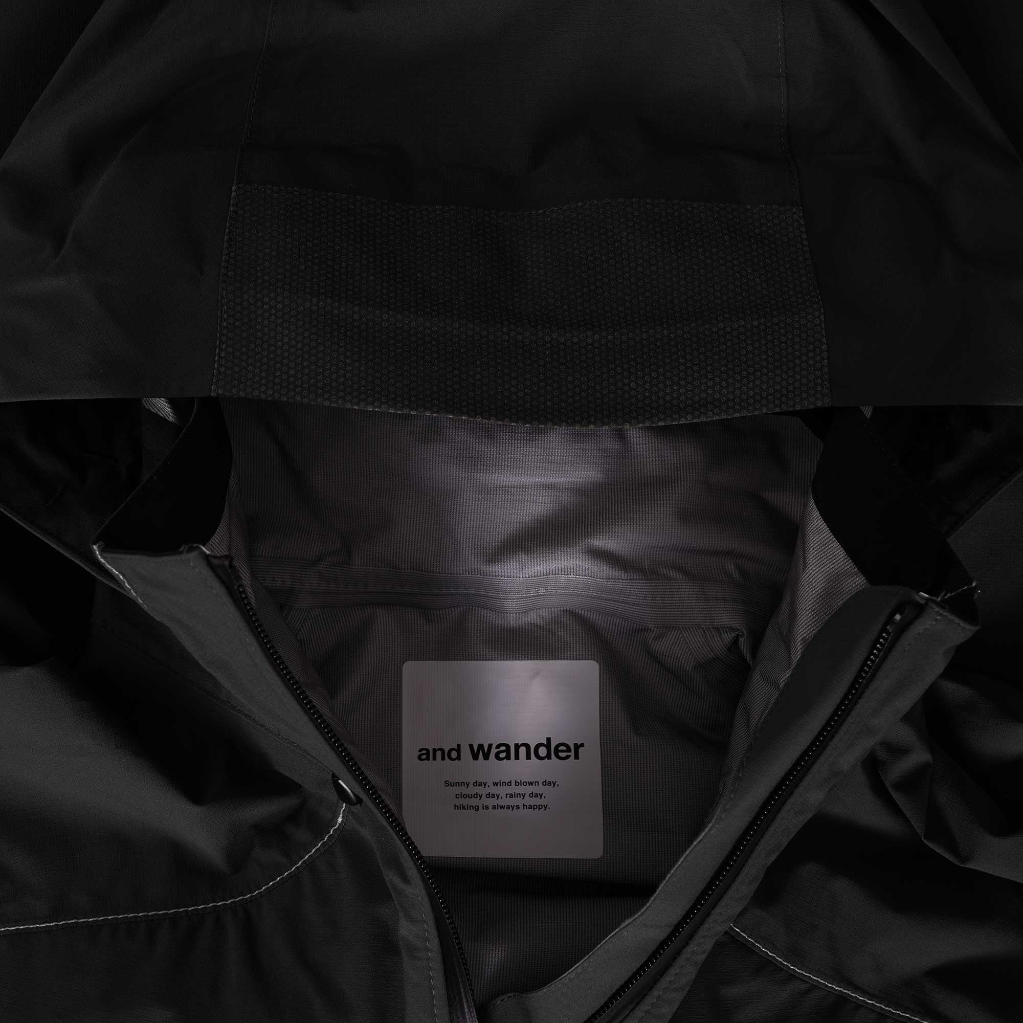 And Wander Pertex Jacket - Black
