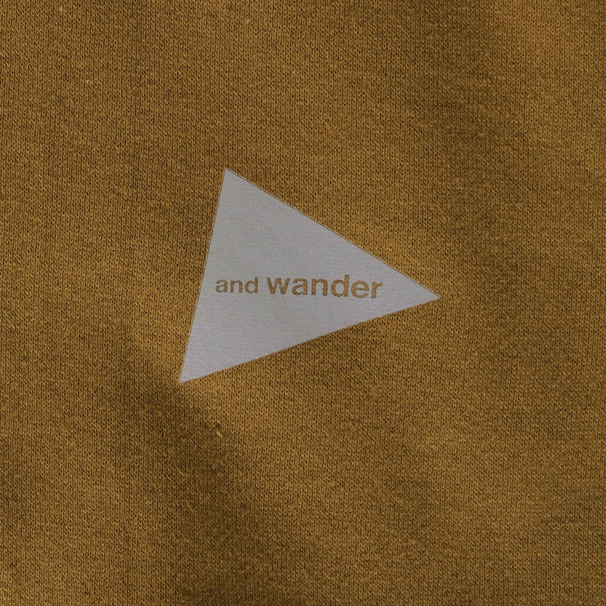 And Wander 1/2 Zip Jumper - Brown