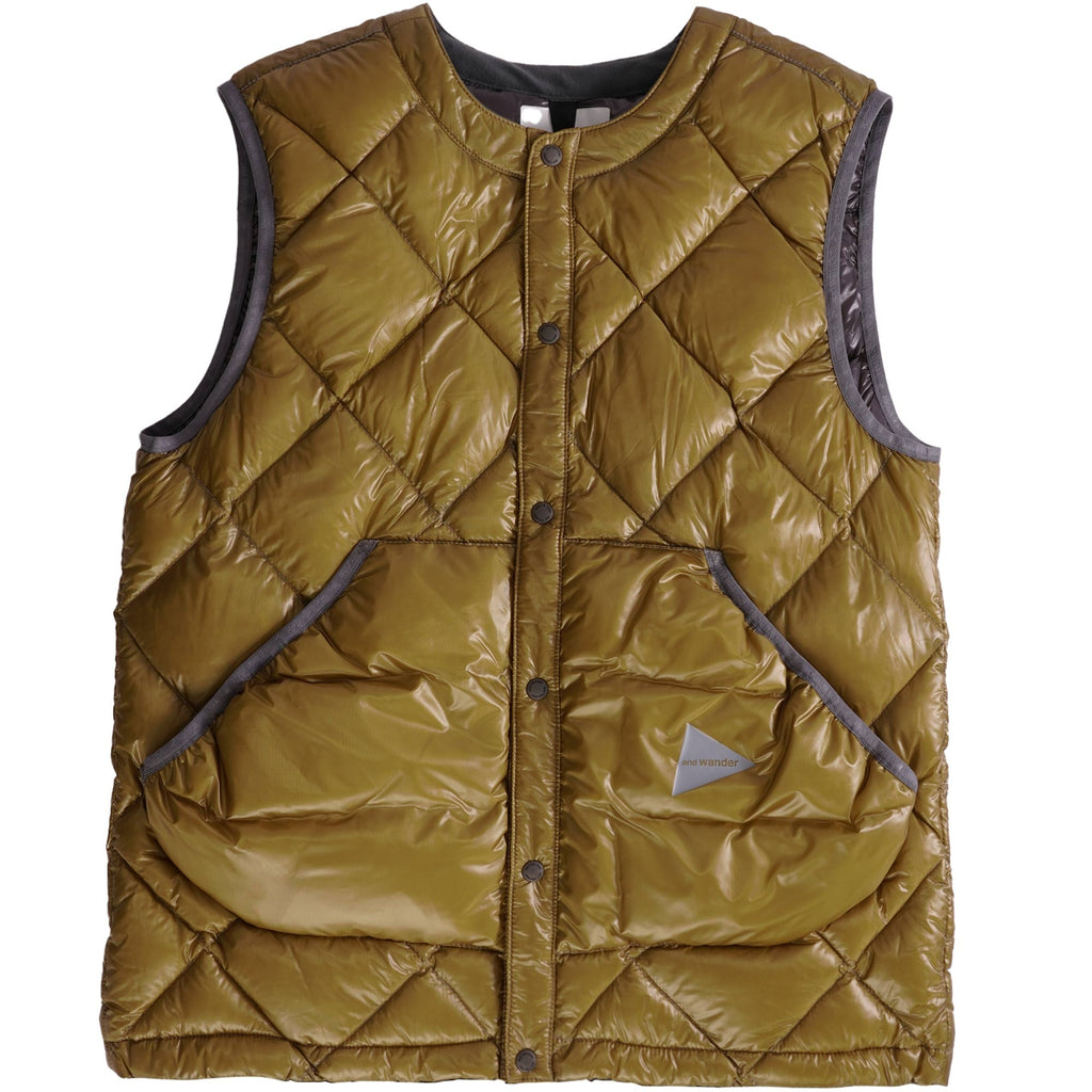 And Wander Diamond Gilet - Camel