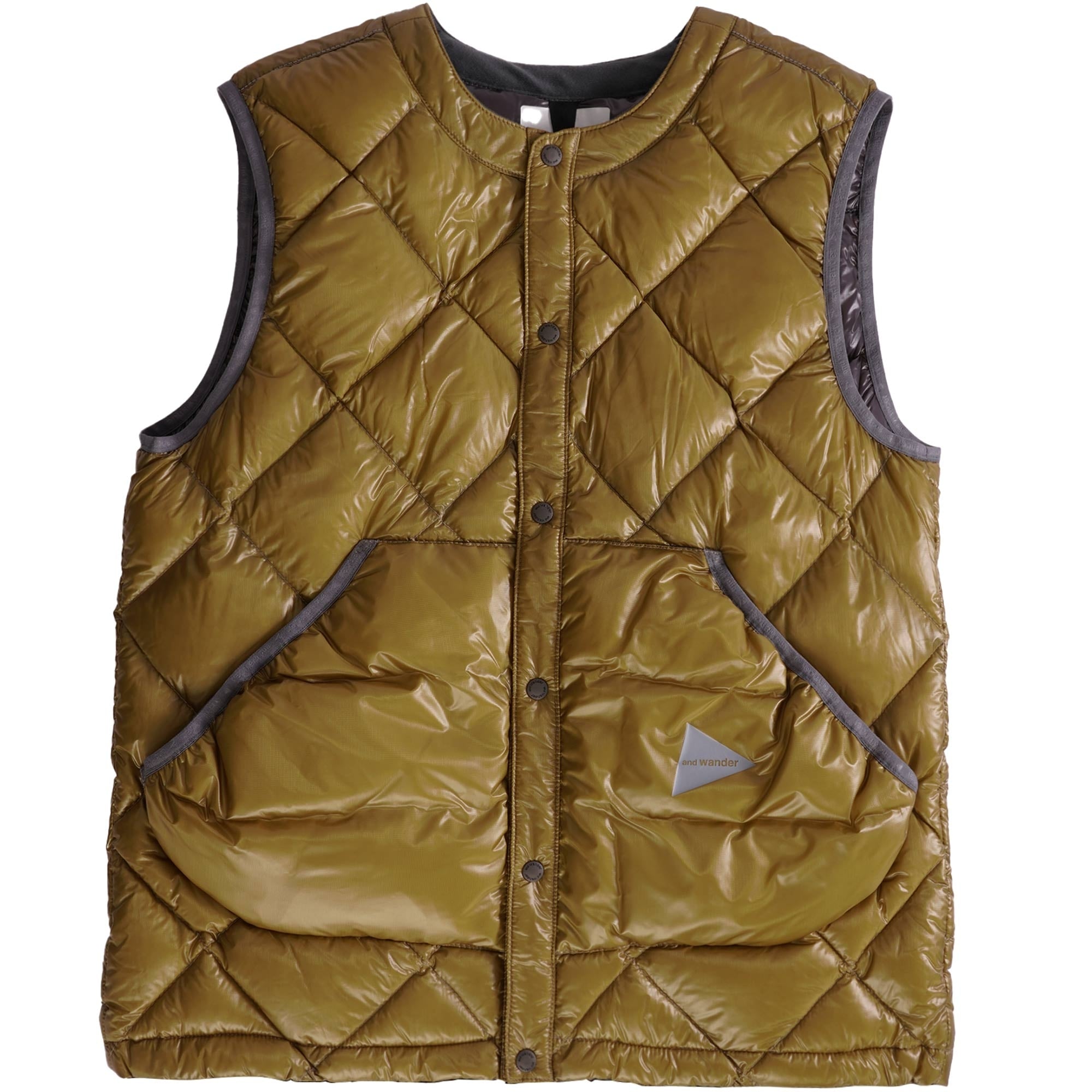 And Wander Diamond Gilet - Camel