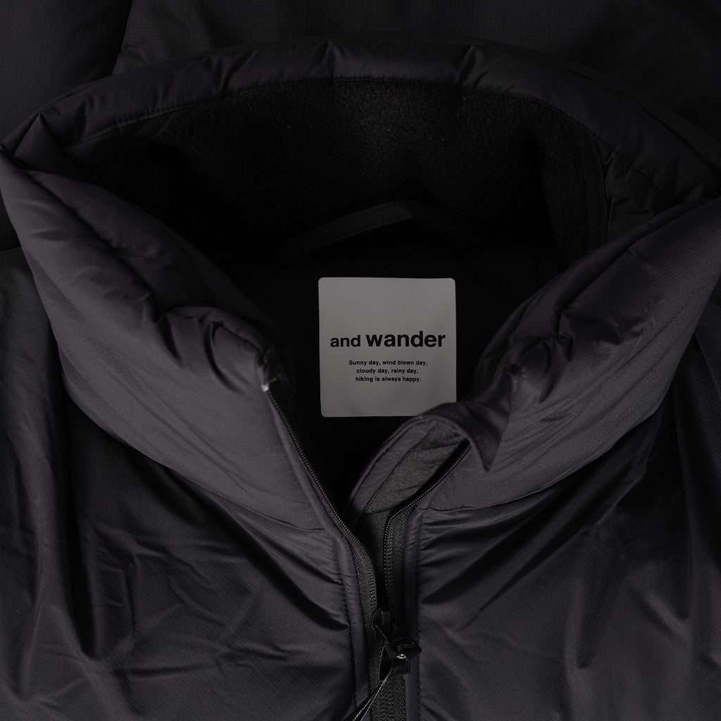 And Wander Primaloft Jacket - Black