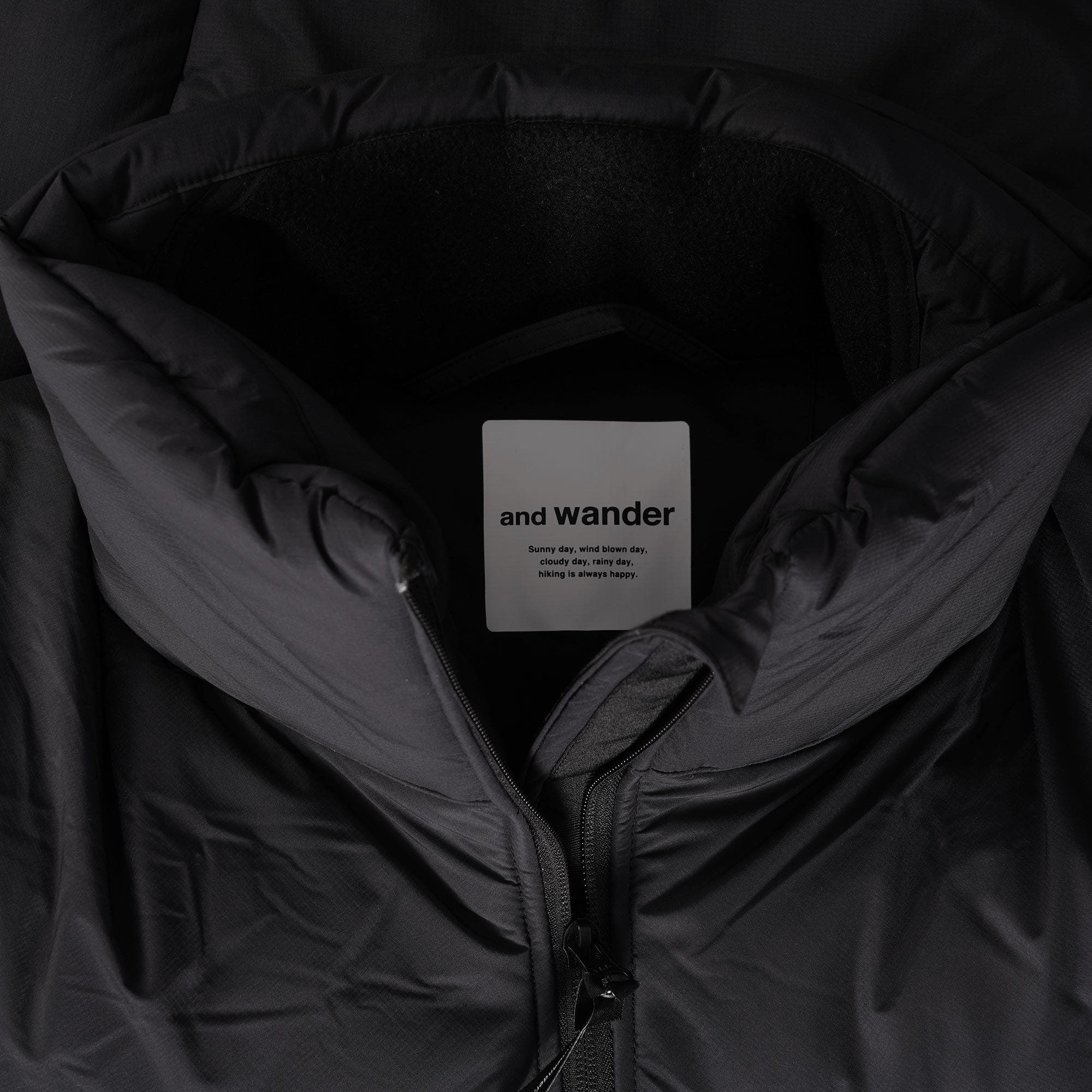 And Wander Primaloft Jacket - Black