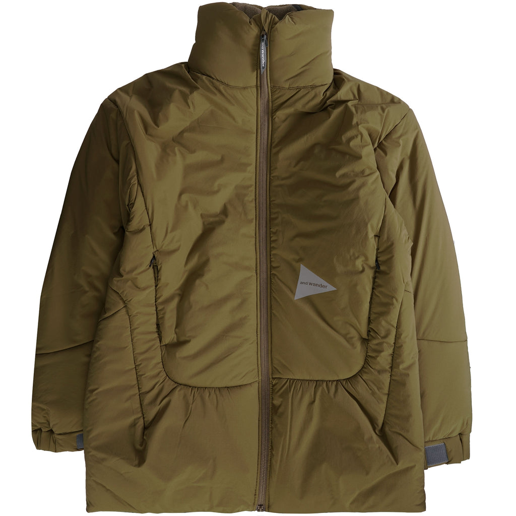And Wander Primaloft Jacket - Dark Beige