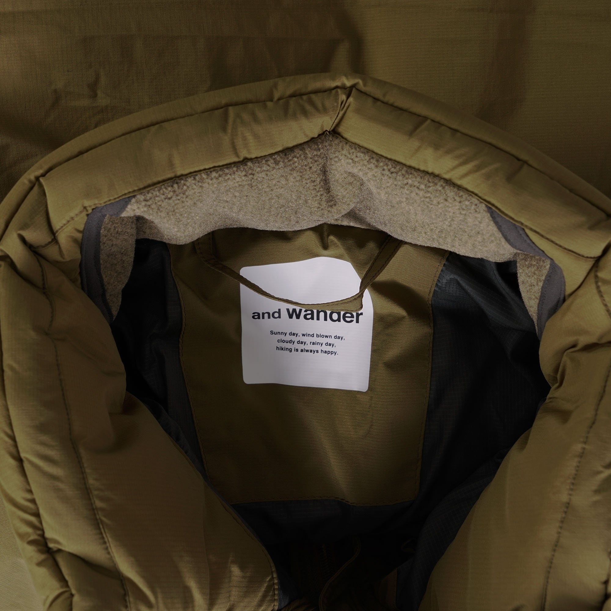 And Wander Primaloft Jacket - Dark Beige