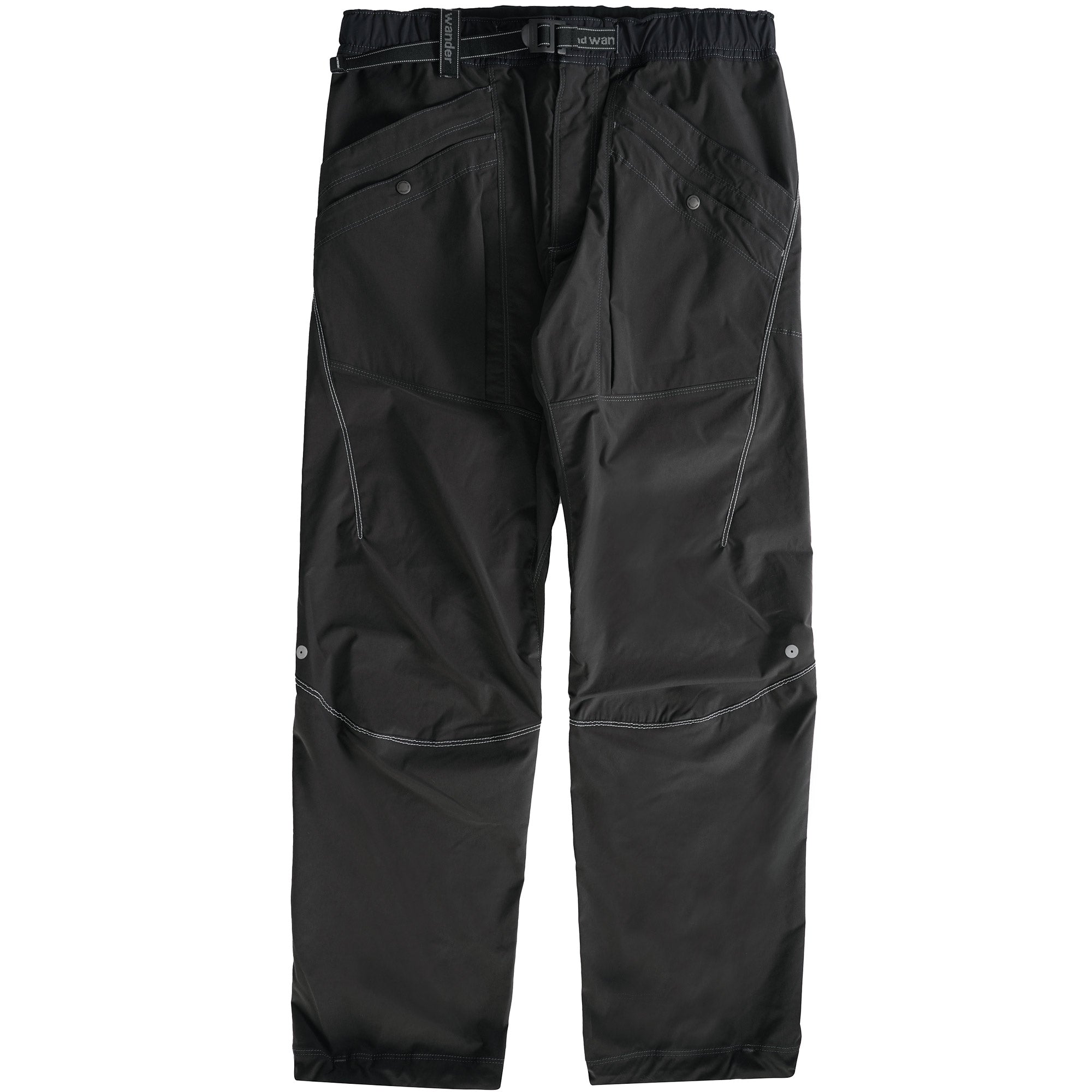 And Wander Double Pocket Pants - Charcoal