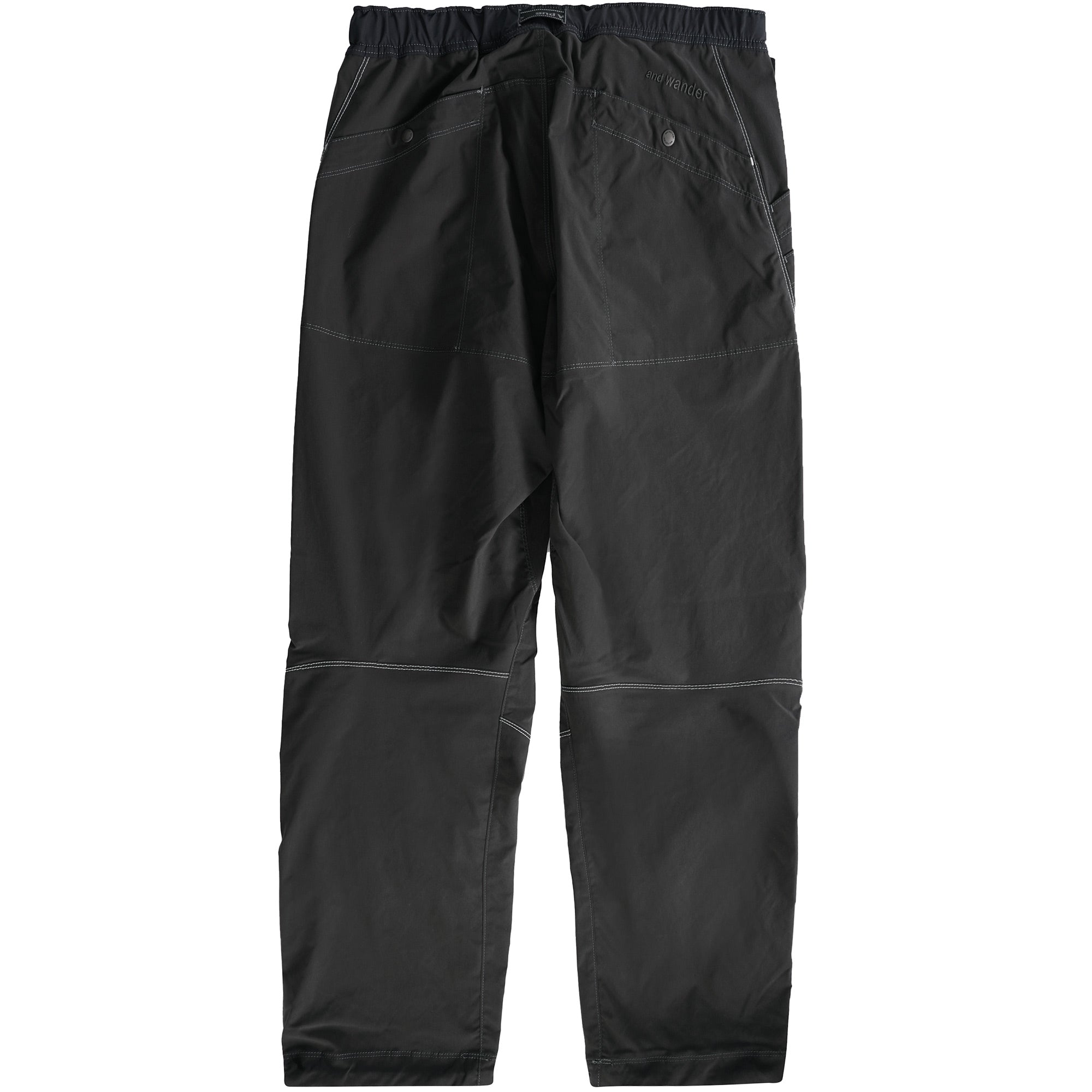 And Wander Double Pocket Pants - Charcoal