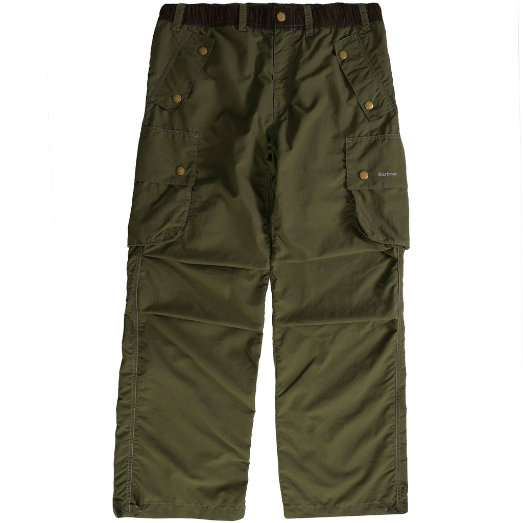 Barbour x And Wander Splits Trousers - Olive