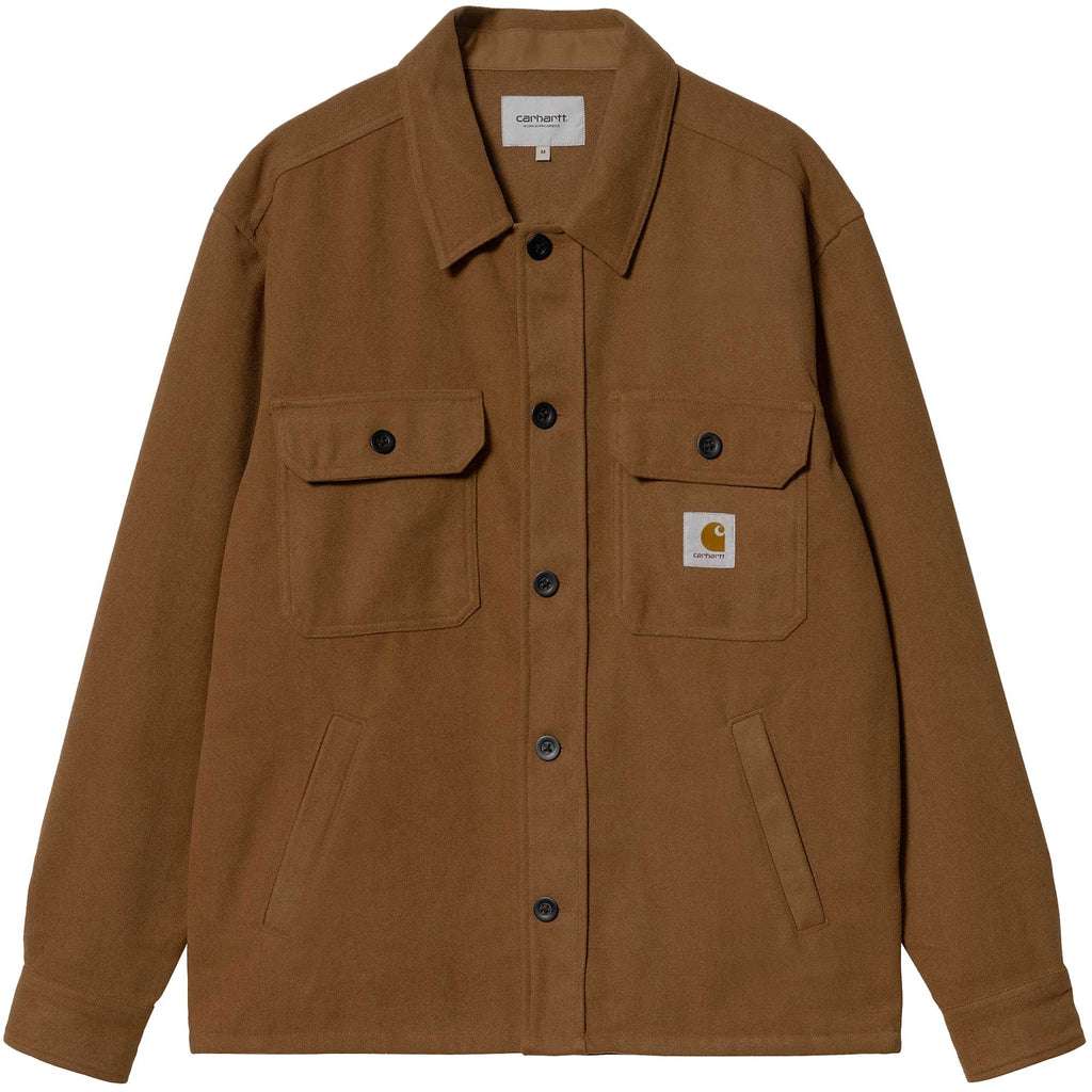 Carhartt WIP Wiston Shirt Jacket - Hamilton Brown