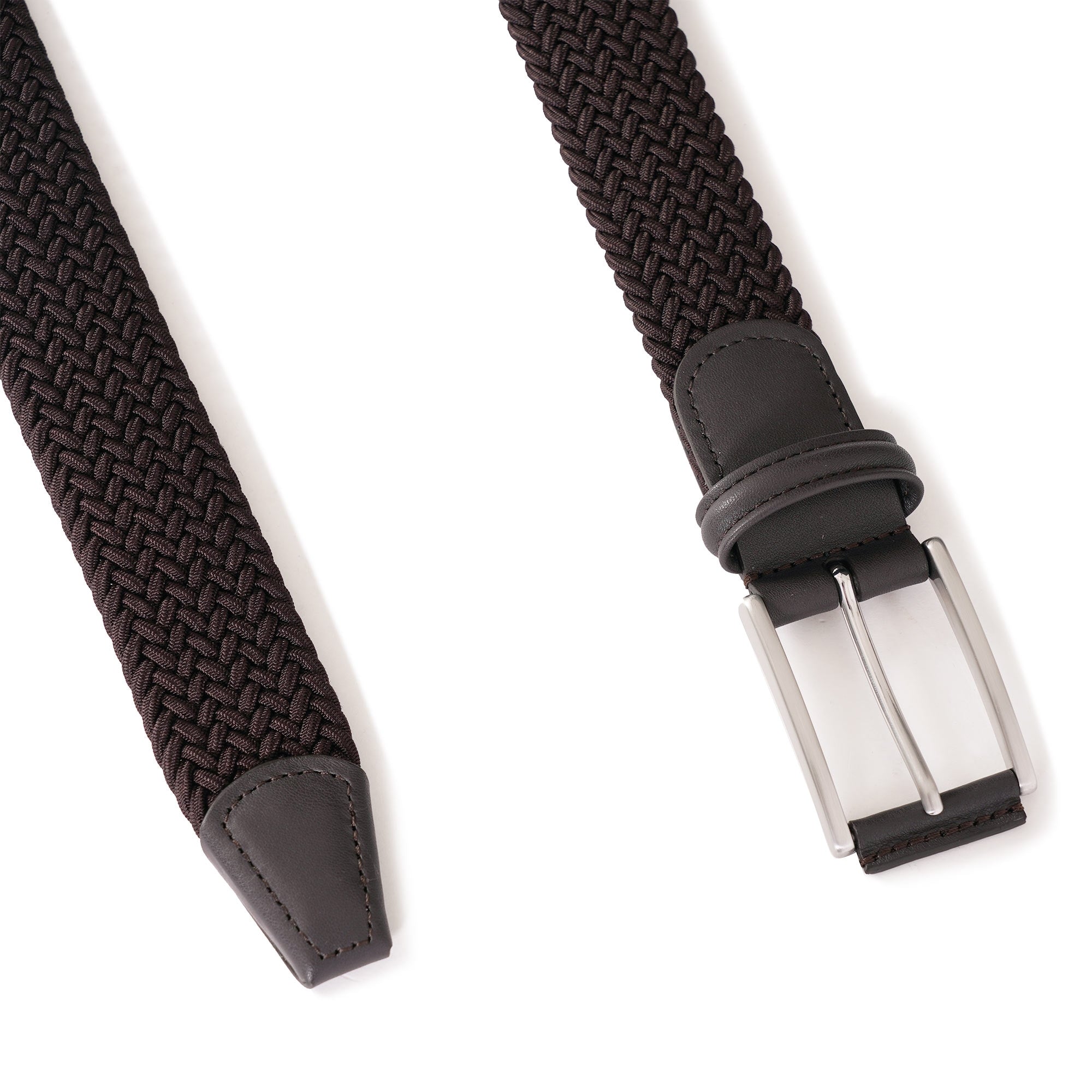 Woven Belt - Dark Brown