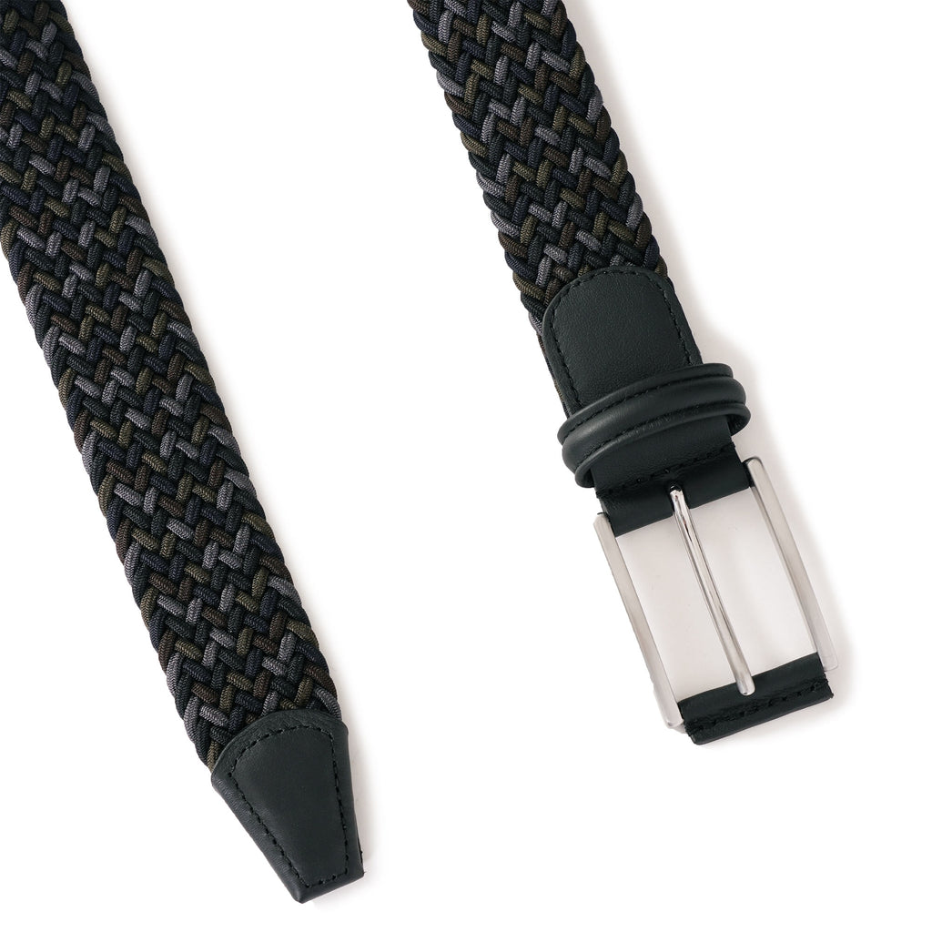 Woven Belt - Grey Mix