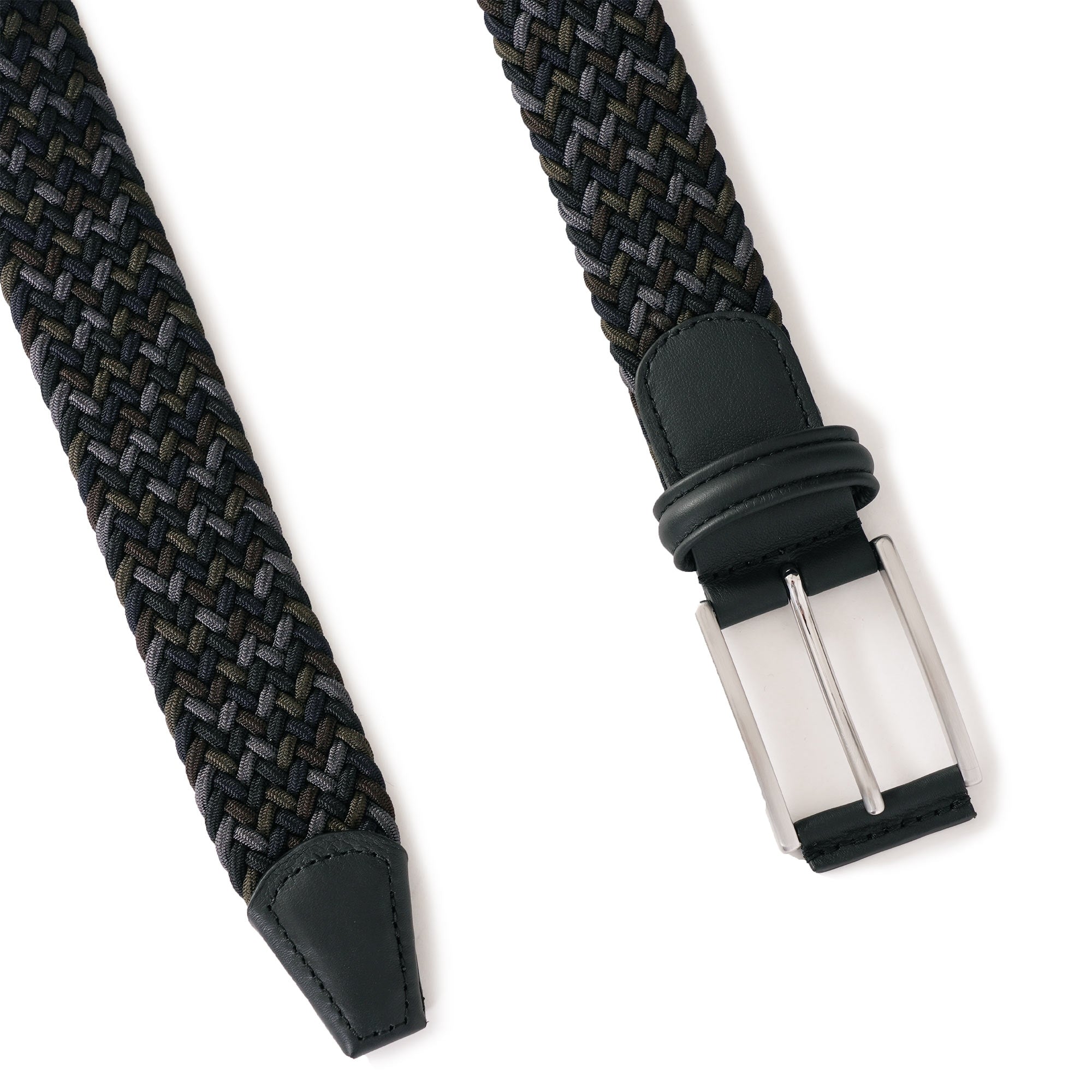 Woven Belt - Grey Mix