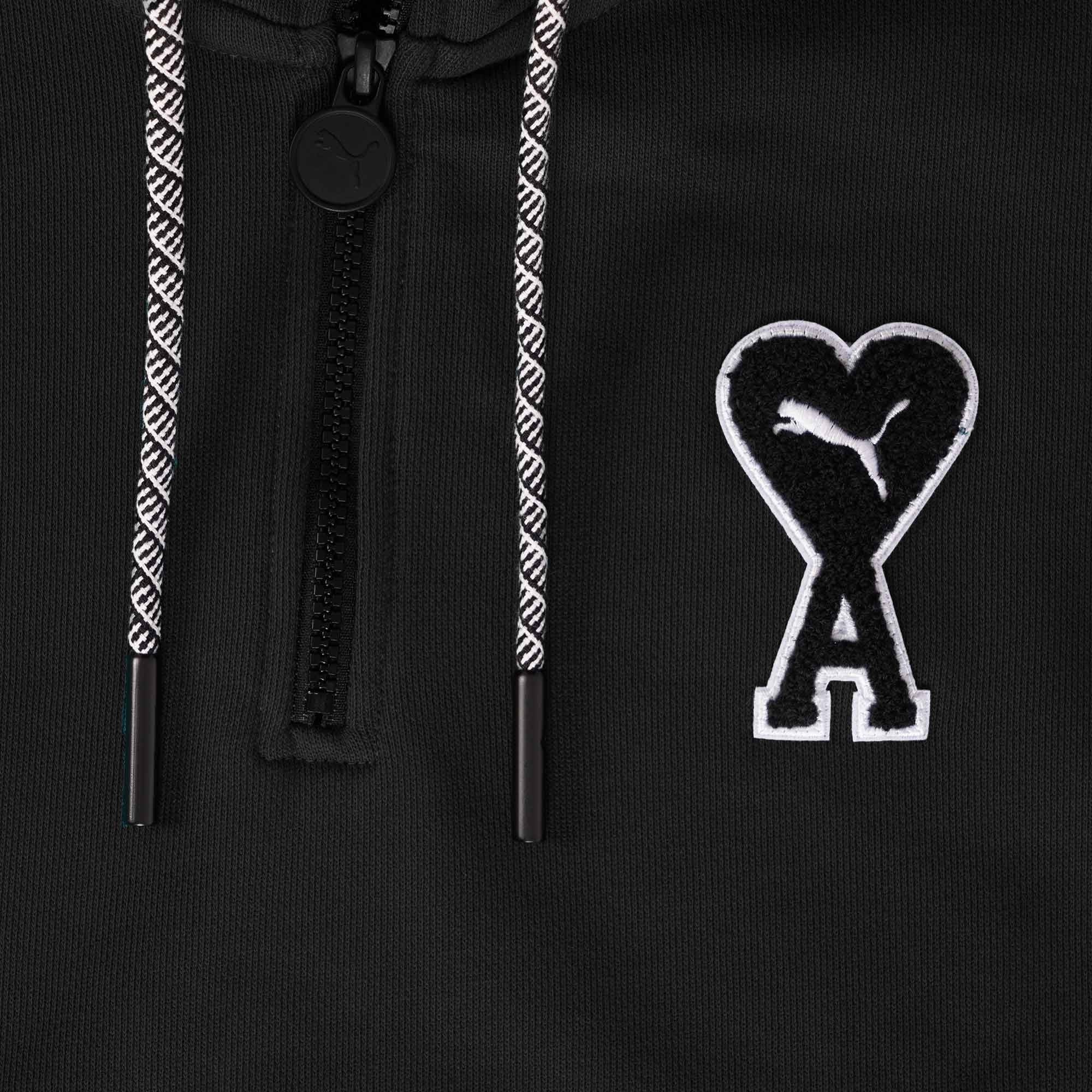 Puma x AMI Half Zip Sweatshirt - Black