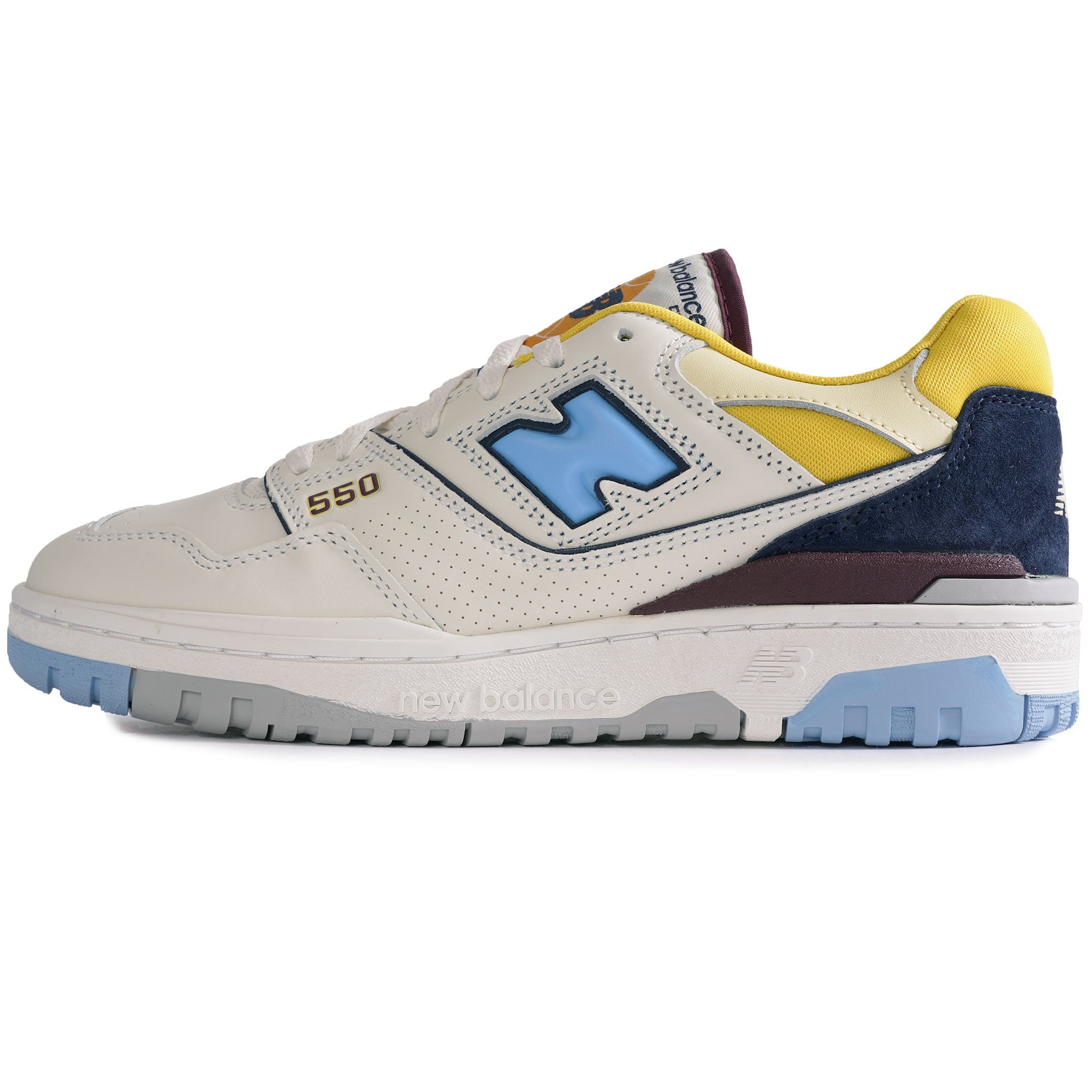 New Balance 550 - White/Blue/Yellow
