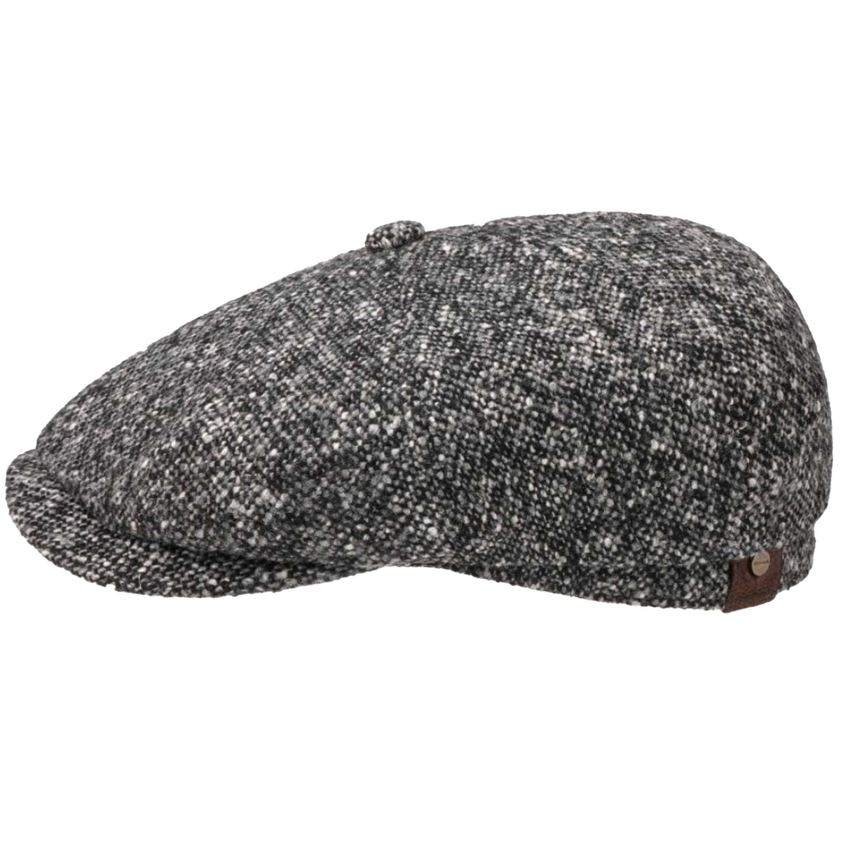 Stetson Hats Donegal Tweed Flat Cap - Grey