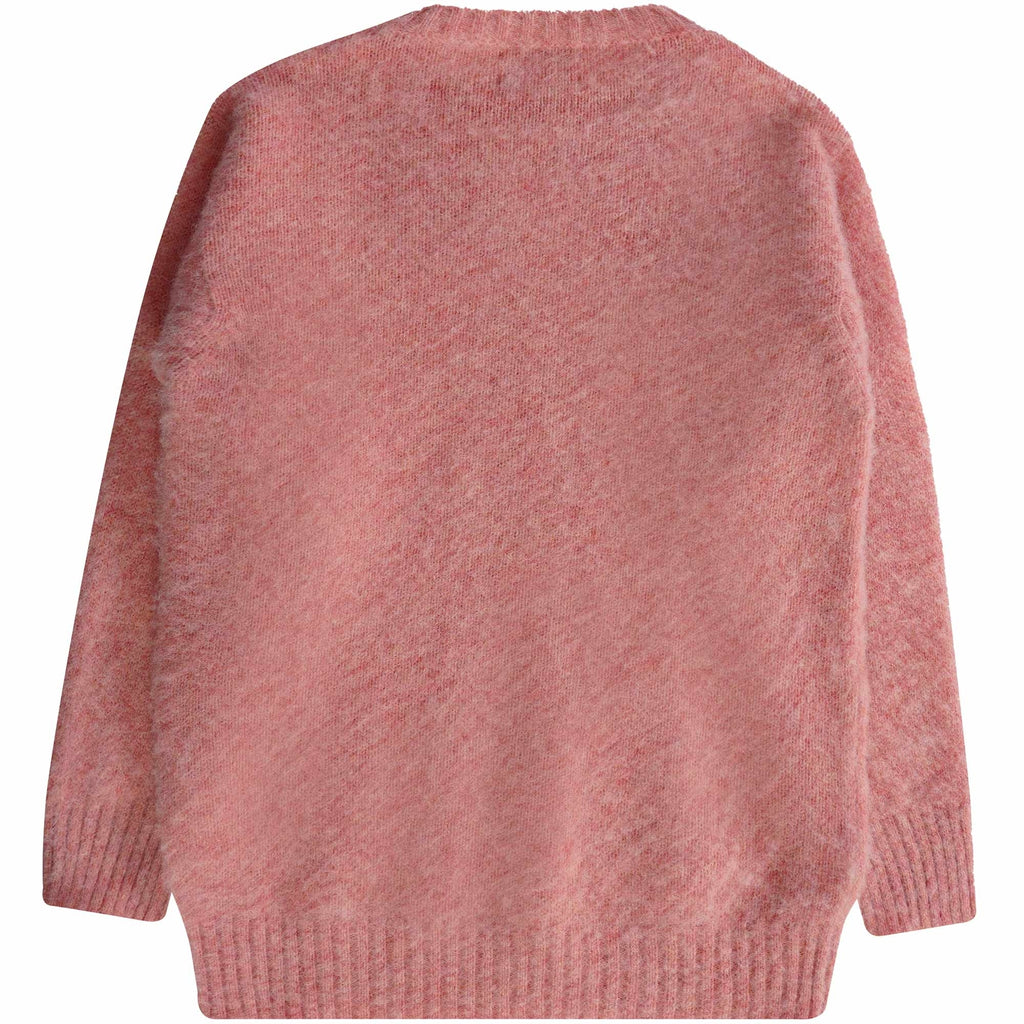 Shetland Woollen Co Shaggy Crew Knit - Sunglow