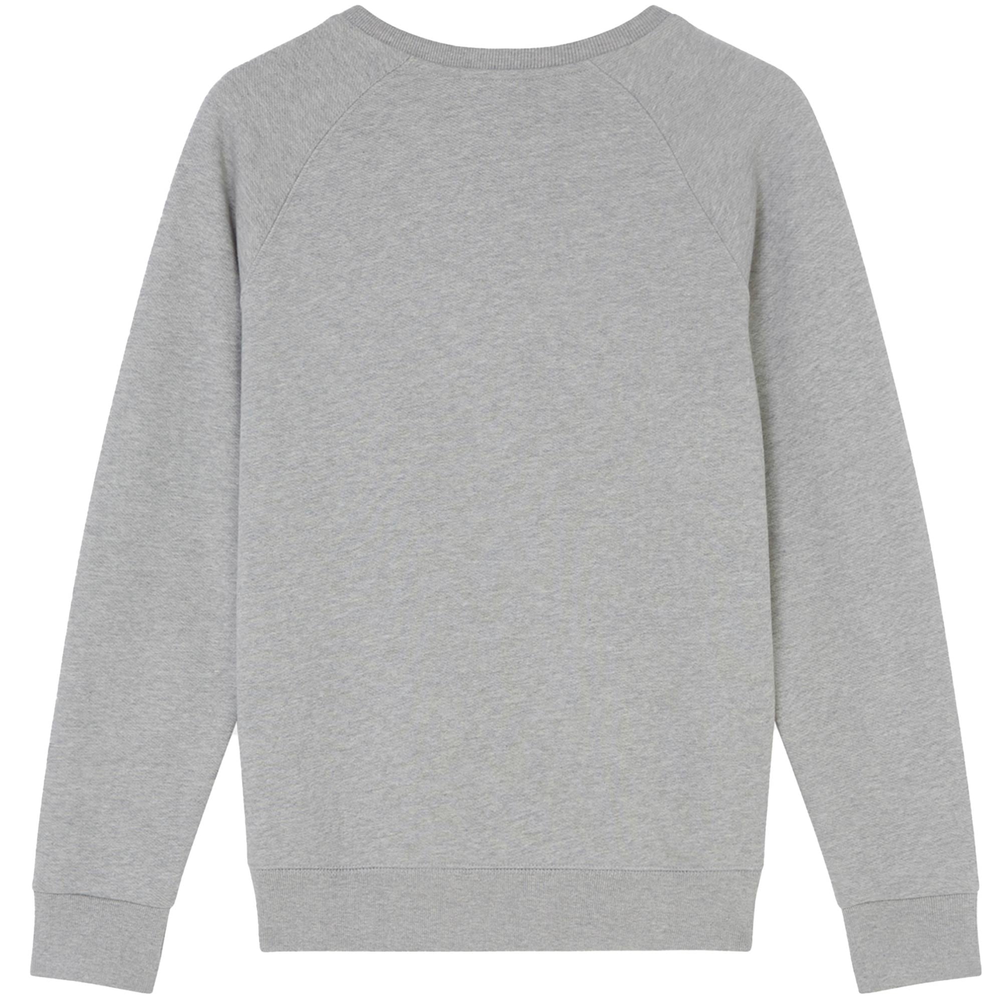 Dandy Fellow Tricolour Fox Patch Clean Sweatshirt - Grey