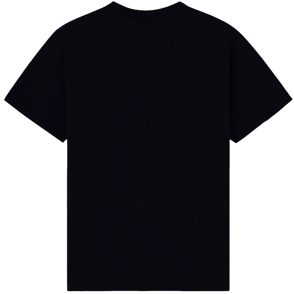 Maison Kitsune Navy Fox Patch Classic Pocket T-Shirt - Black