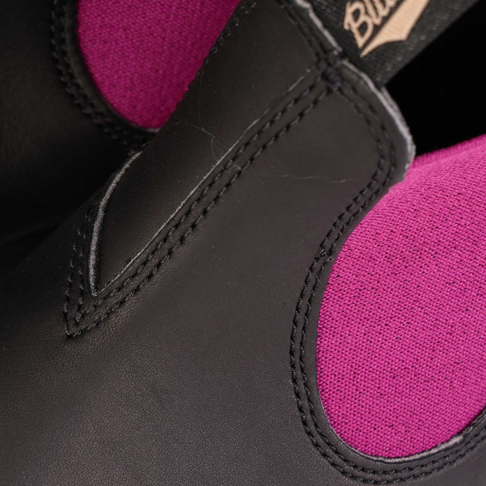 Blundstone 2208 Boot - Black-Fushia