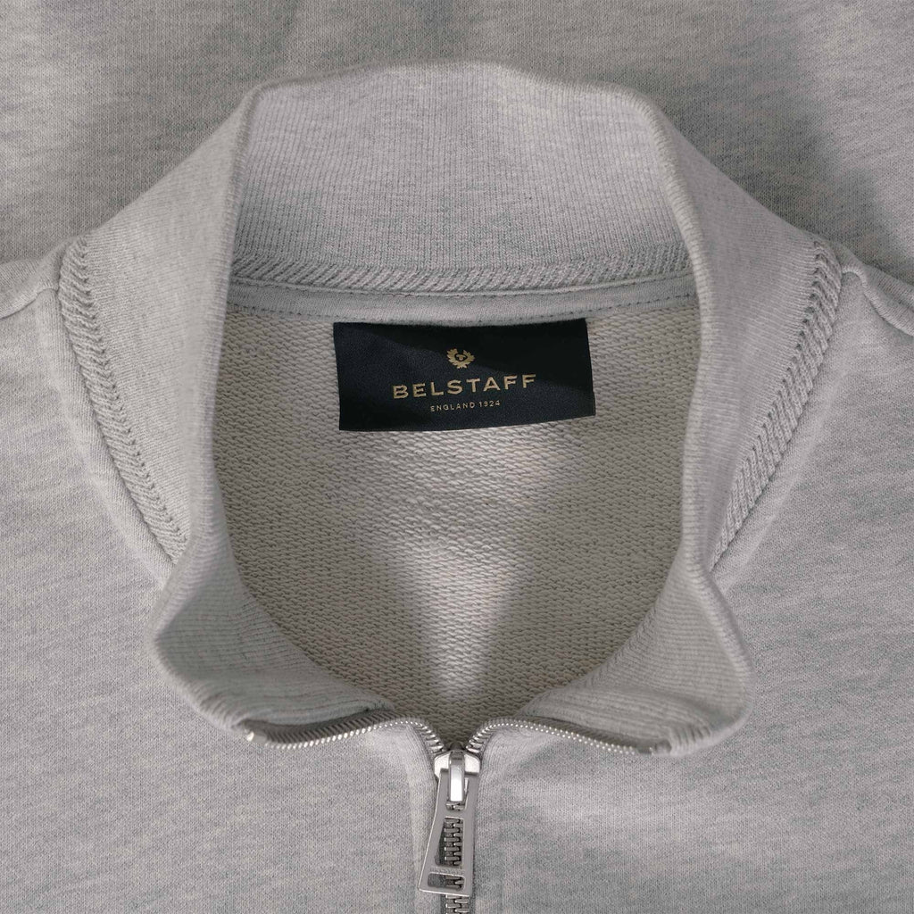 Belstaff Full Zip Sweatshirt - Old Silver Heather