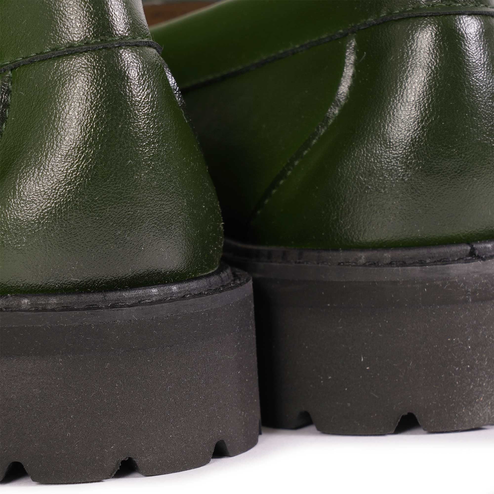 G.H. Bass Weejun Larson Penny Cactus Loafers - Dark Green