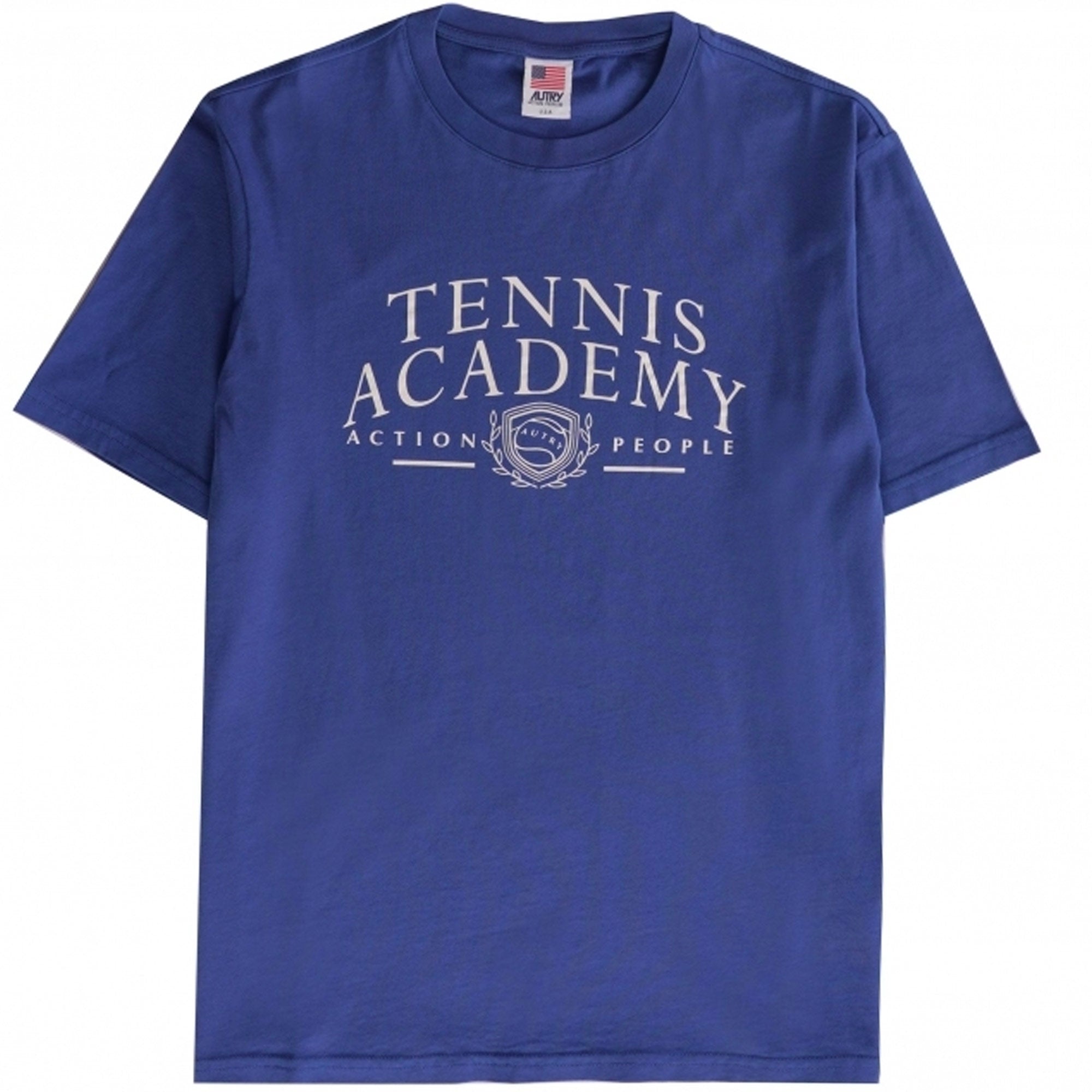 Autry Tennis Man Academy T-Shirt - Blue