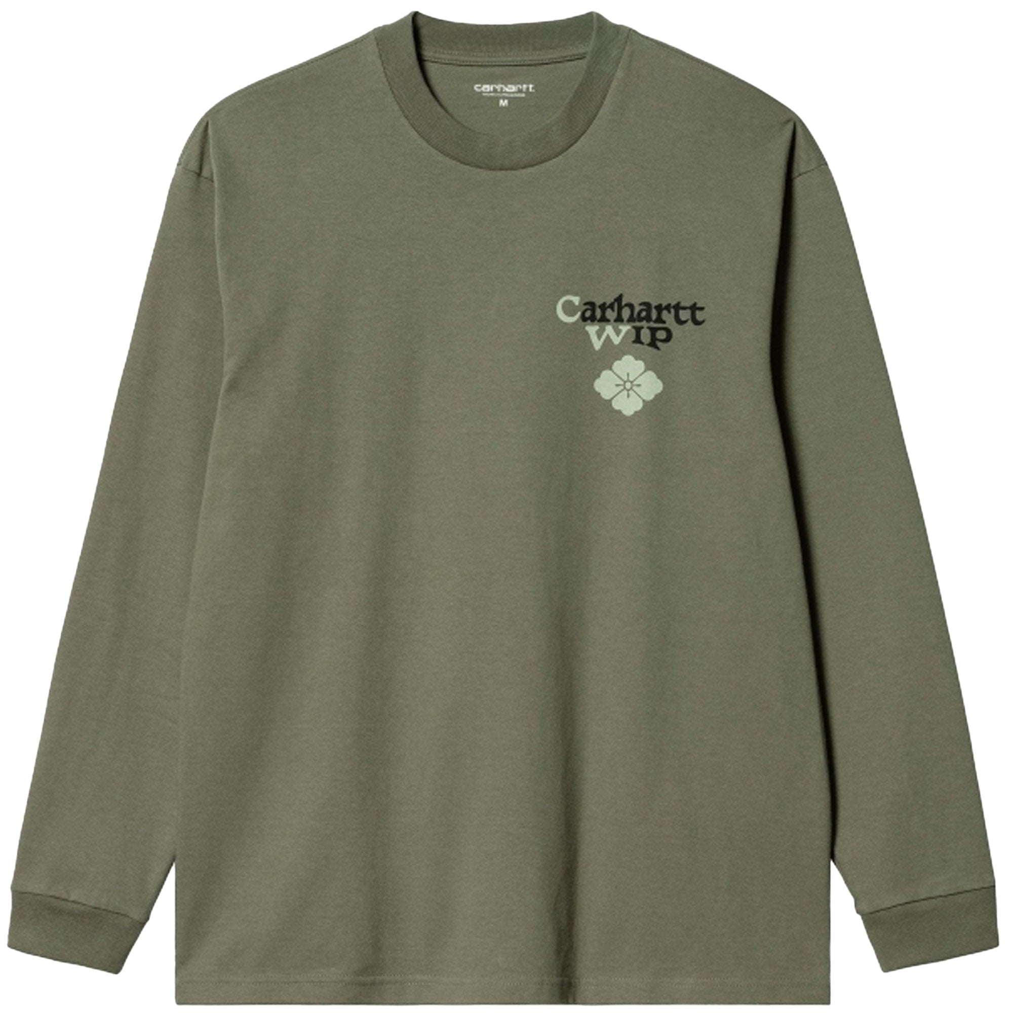 Carhartt WIP Long Sleeve Buffalo T-Shirt - Salvia