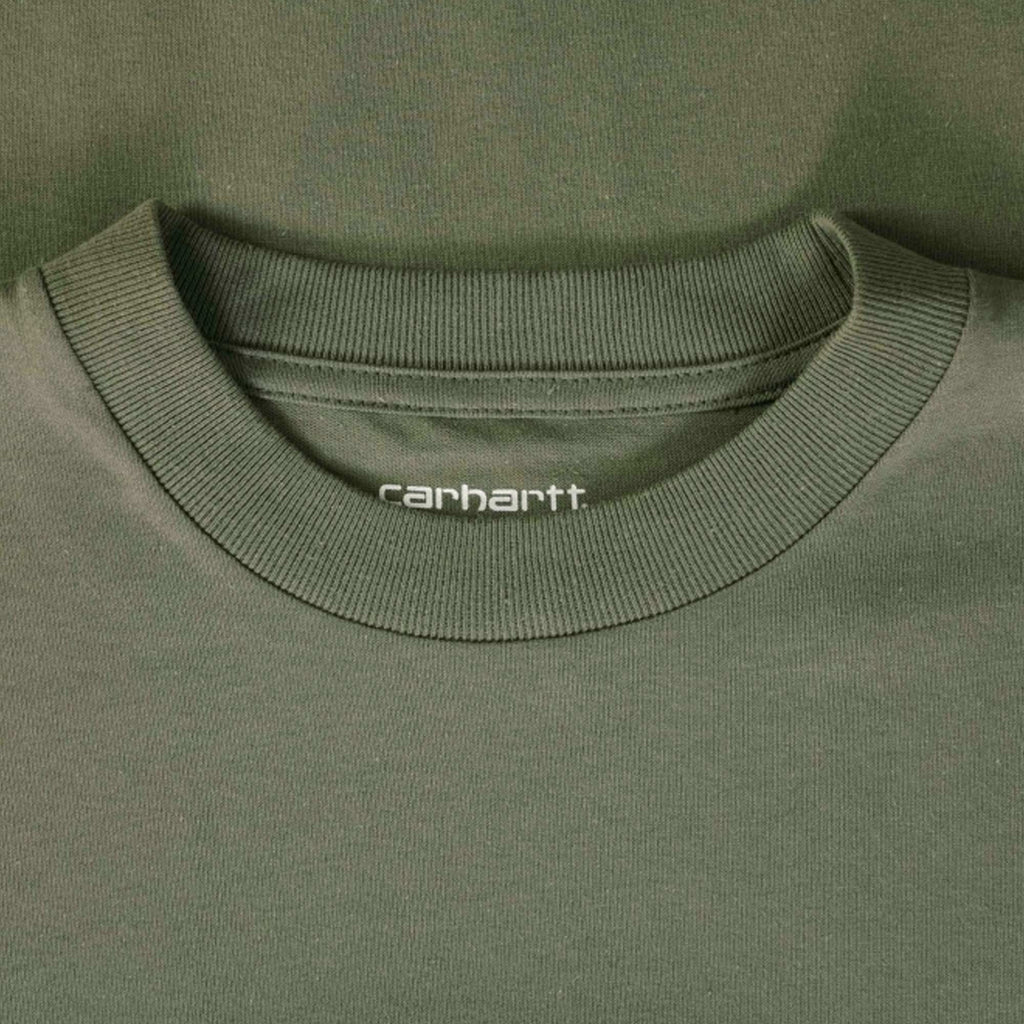 Carhartt WIP Long Sleeve Buffalo T-Shirt - Salvia