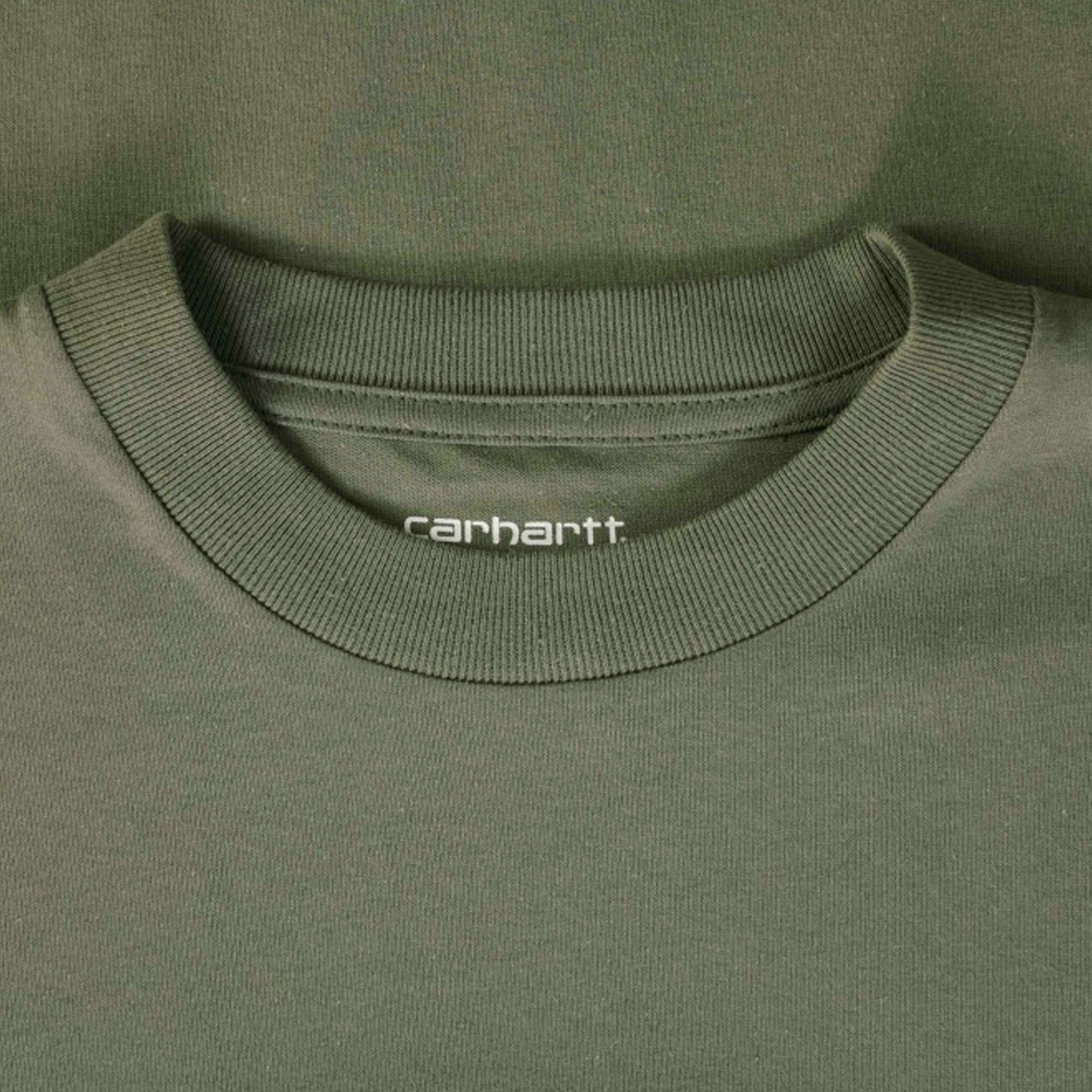 Carhartt WIP Long Sleeve Buffalo T-Shirt - Salvia