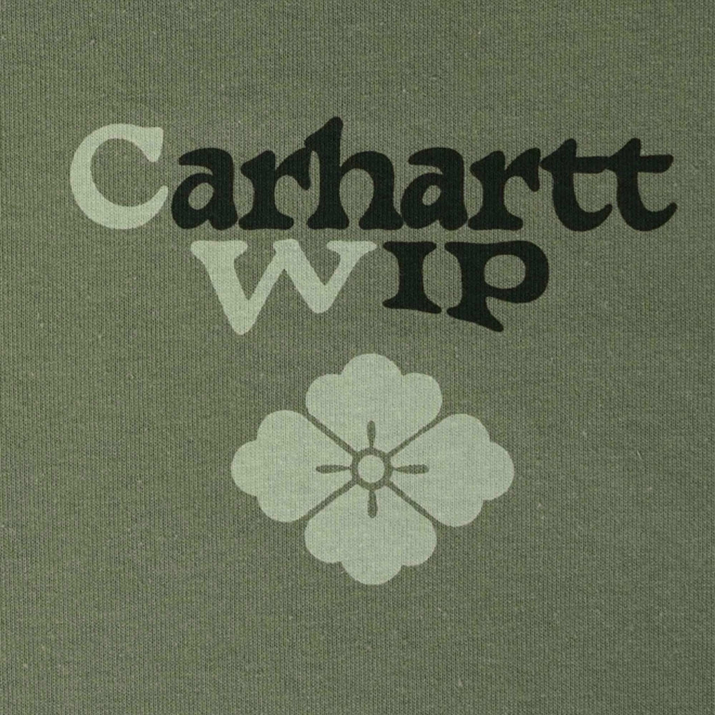 Carhartt WIP Long Sleeve Buffalo T-Shirt - Salvia