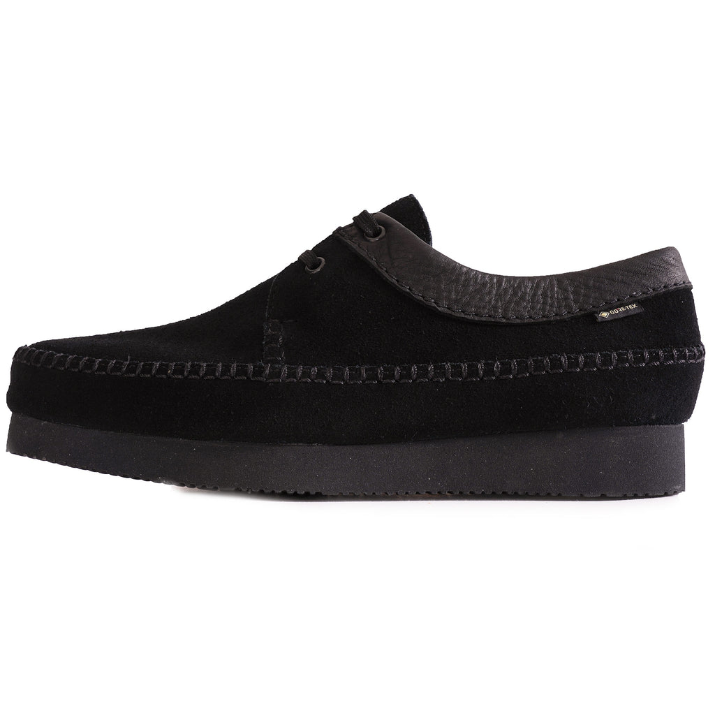 Clarks Originals Weaver Gore-Tex Suede Shoes - Black