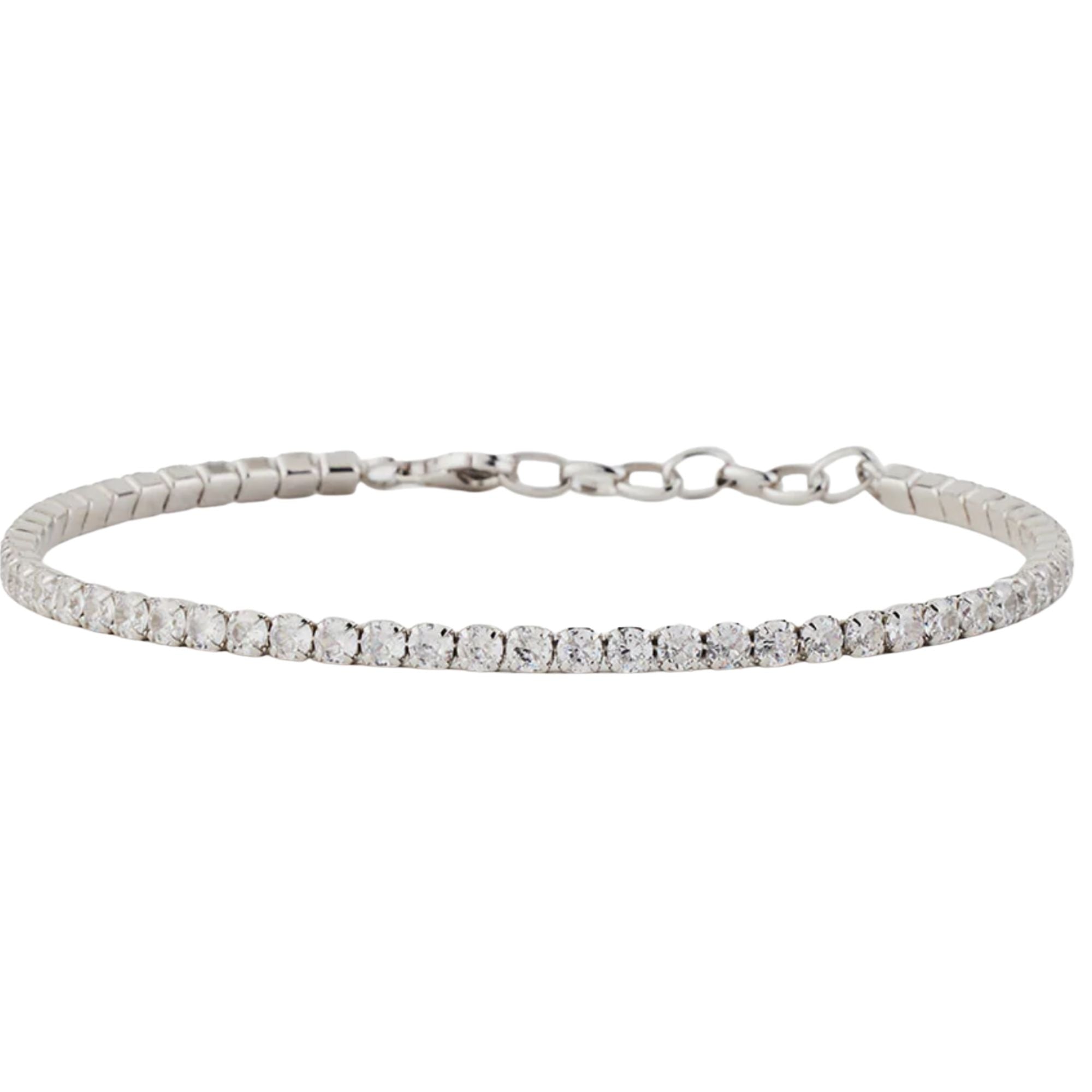 Serge DeNimes Tennis Chain Bracelet - Silver