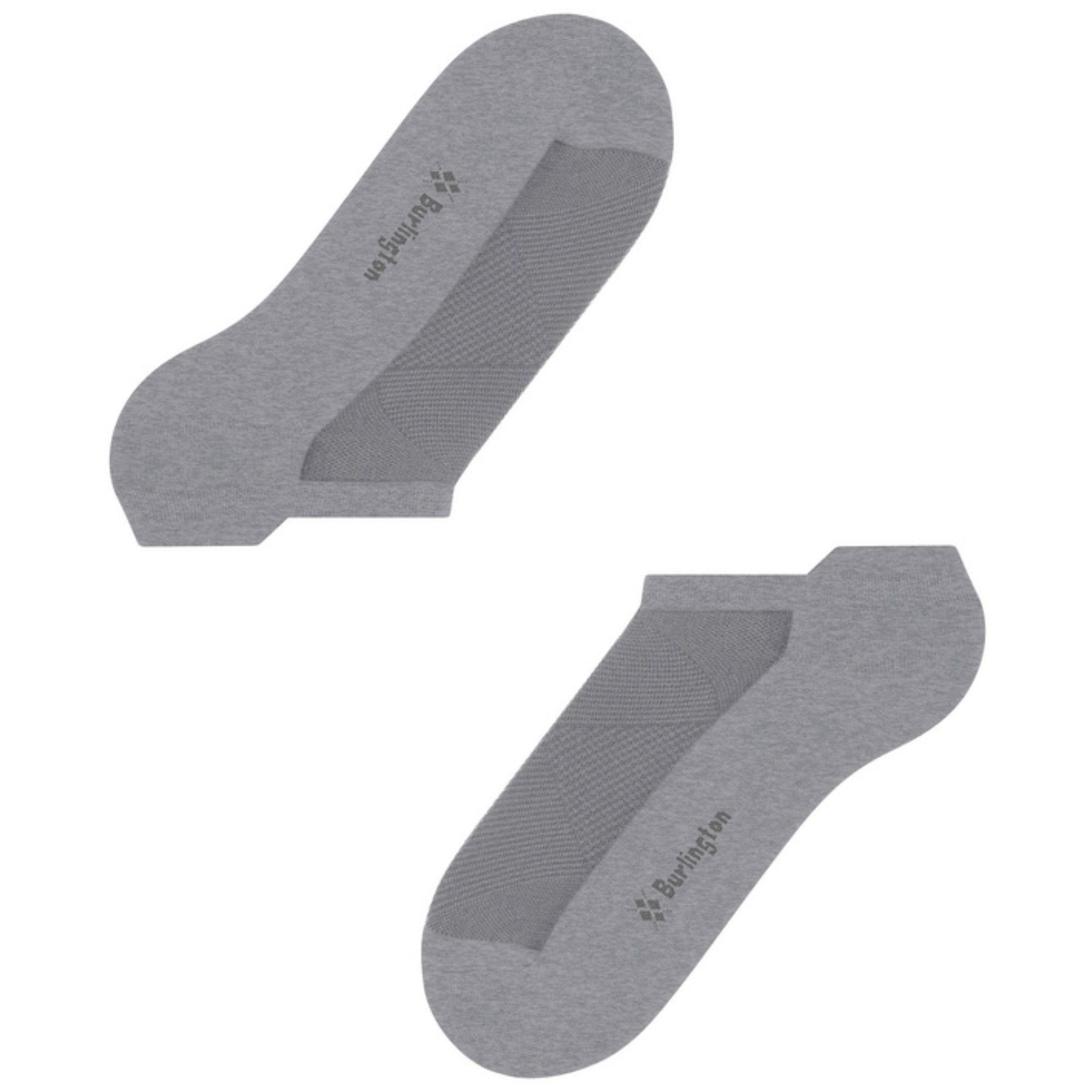 Burlington Socks Athleisure Men Sneaker Socks - Grey