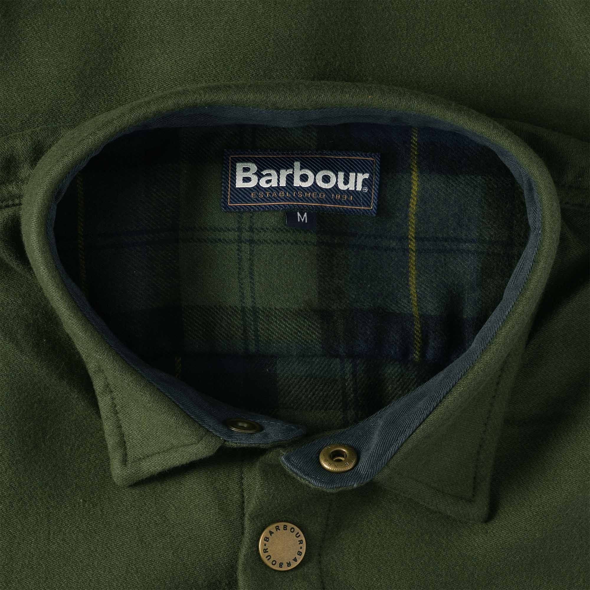 Barbour Cambridge Overshirt - Olive