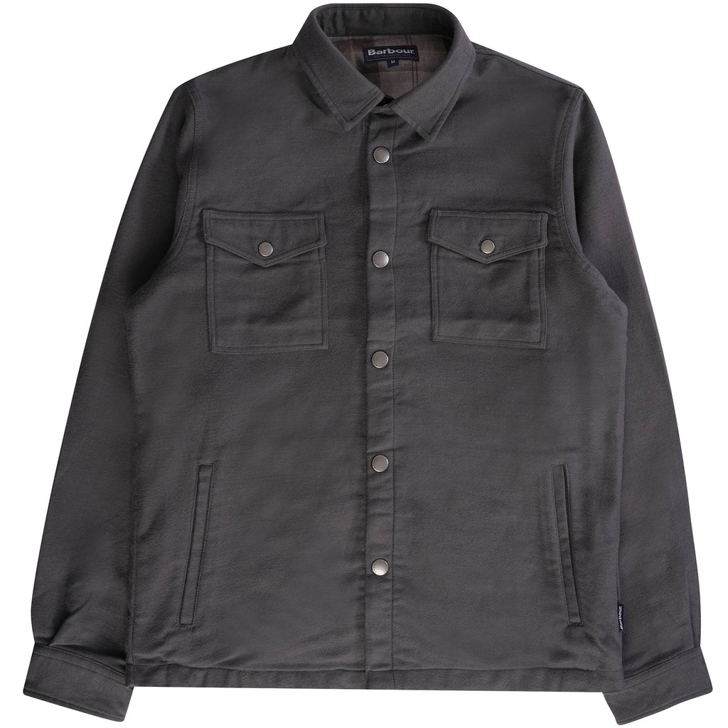 Barbour Cambridge Overshirt - Charcoal