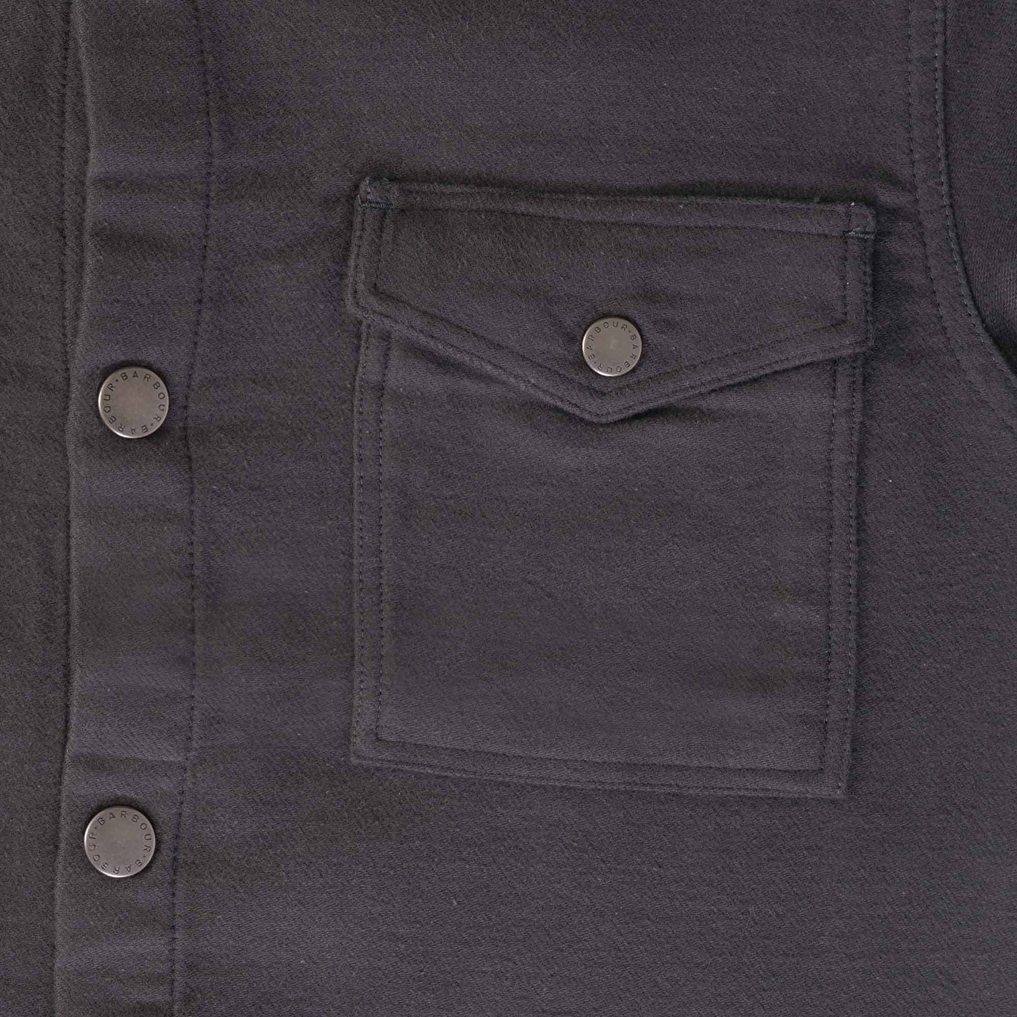 Barbour Cambridge Overshirt - Charcoal