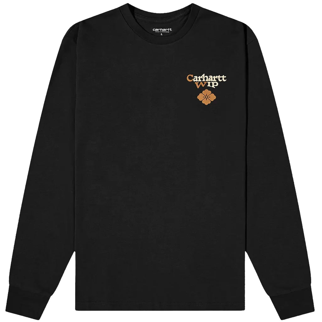 Carhartt WIP Long Sleeve Buffalo T-Shirt - Black